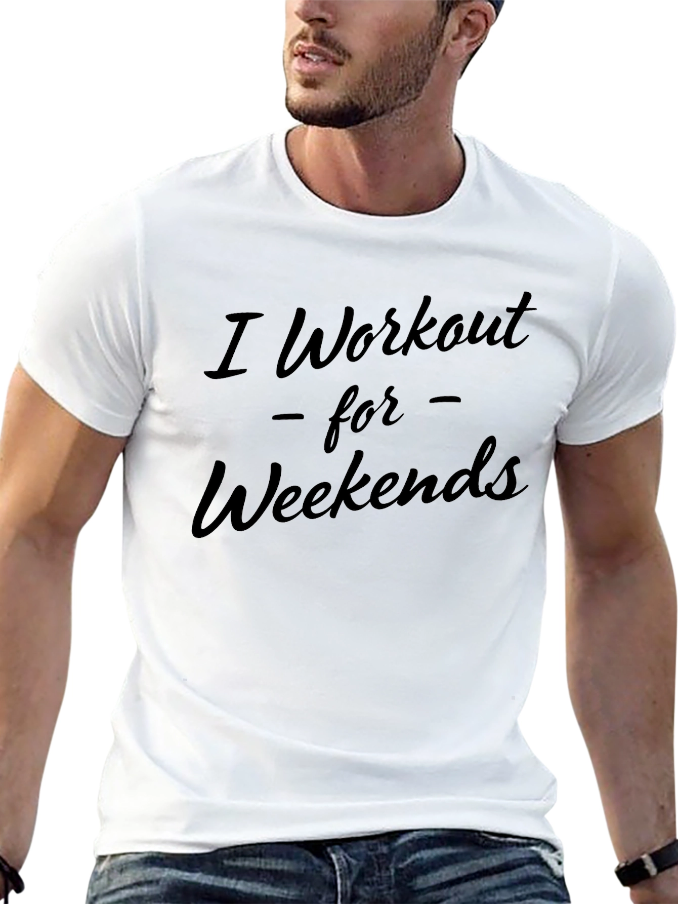 Workout Weekends Black T-Shirt