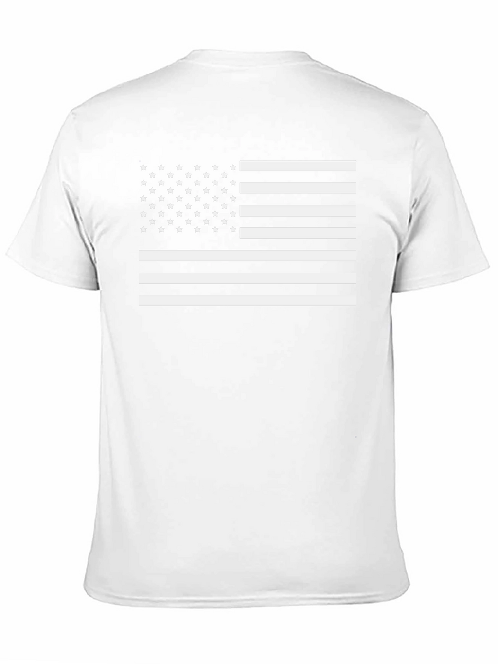 American Flag Graphic Tee - Black Patriotic T-Shirt