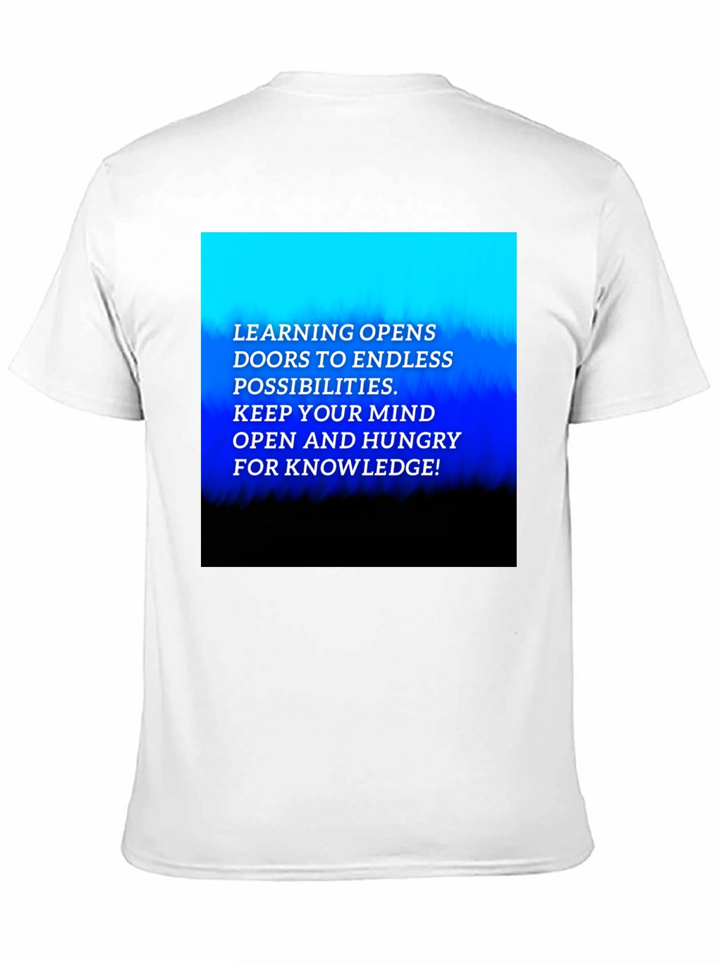 Inspirational Learning Graphic Tee - Knowledge is Key
