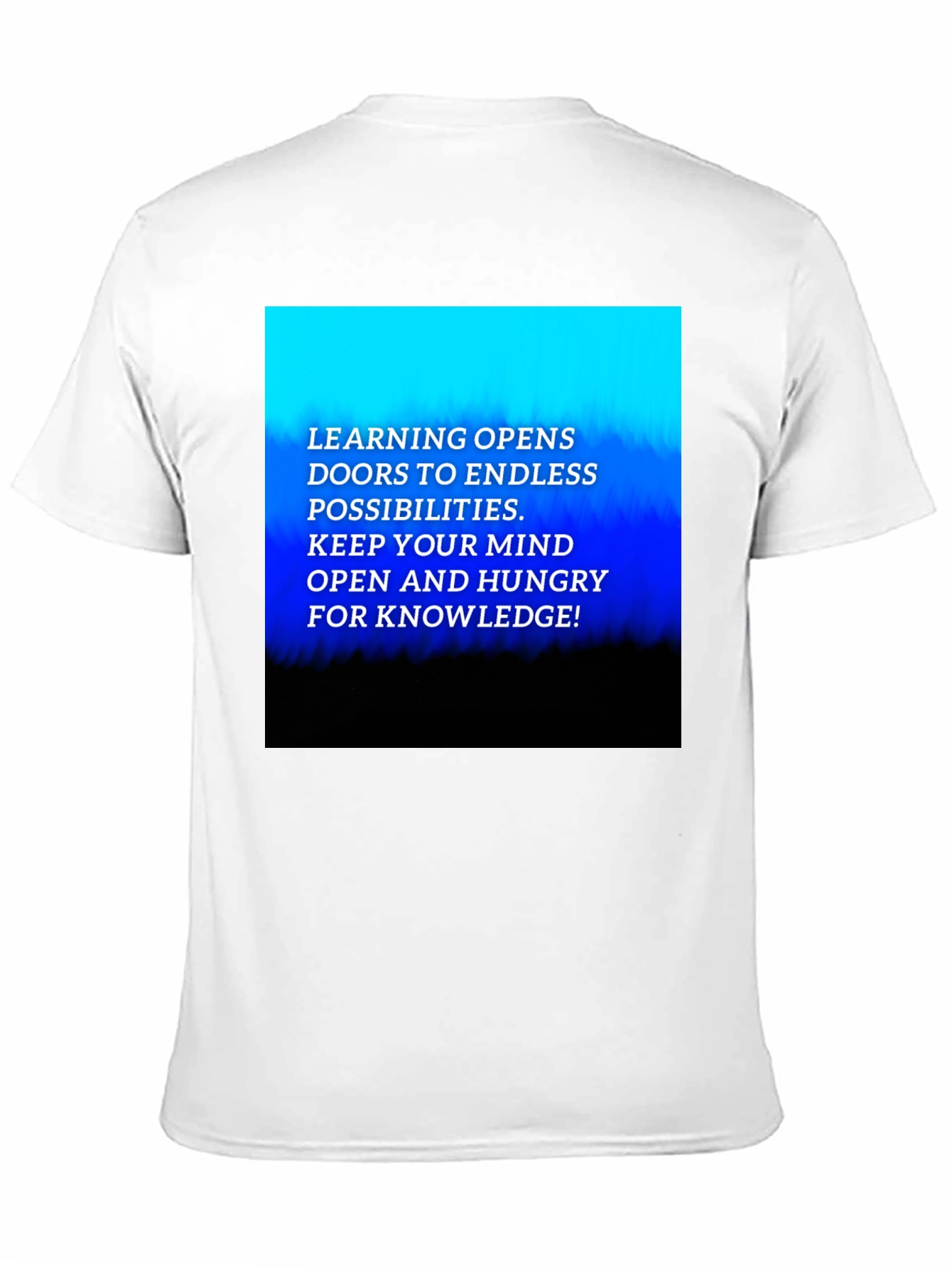 Inspirational Learning Graphic Tee - Knowledge is Key