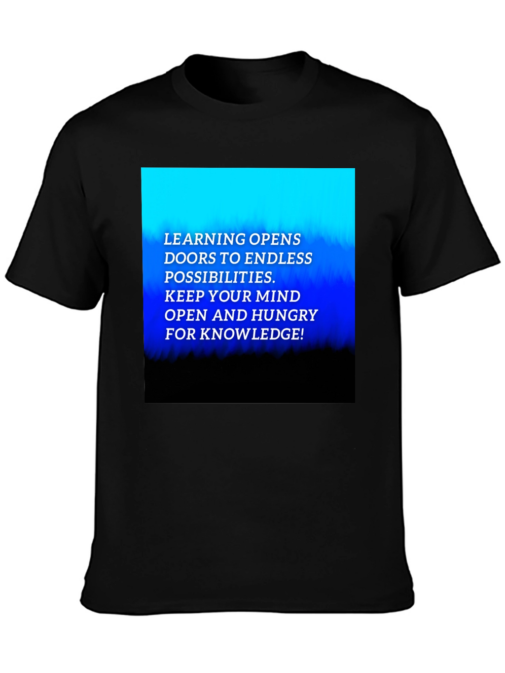 Inspirational Learning Graphic Tee - Knowledge is Key