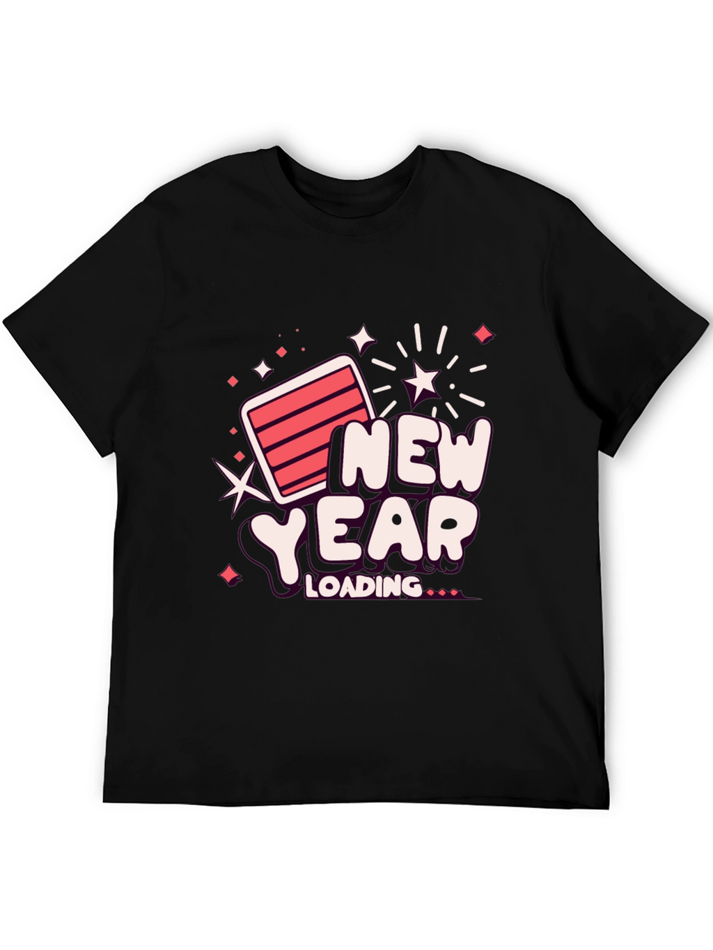 New Year Loading Graphic Tee