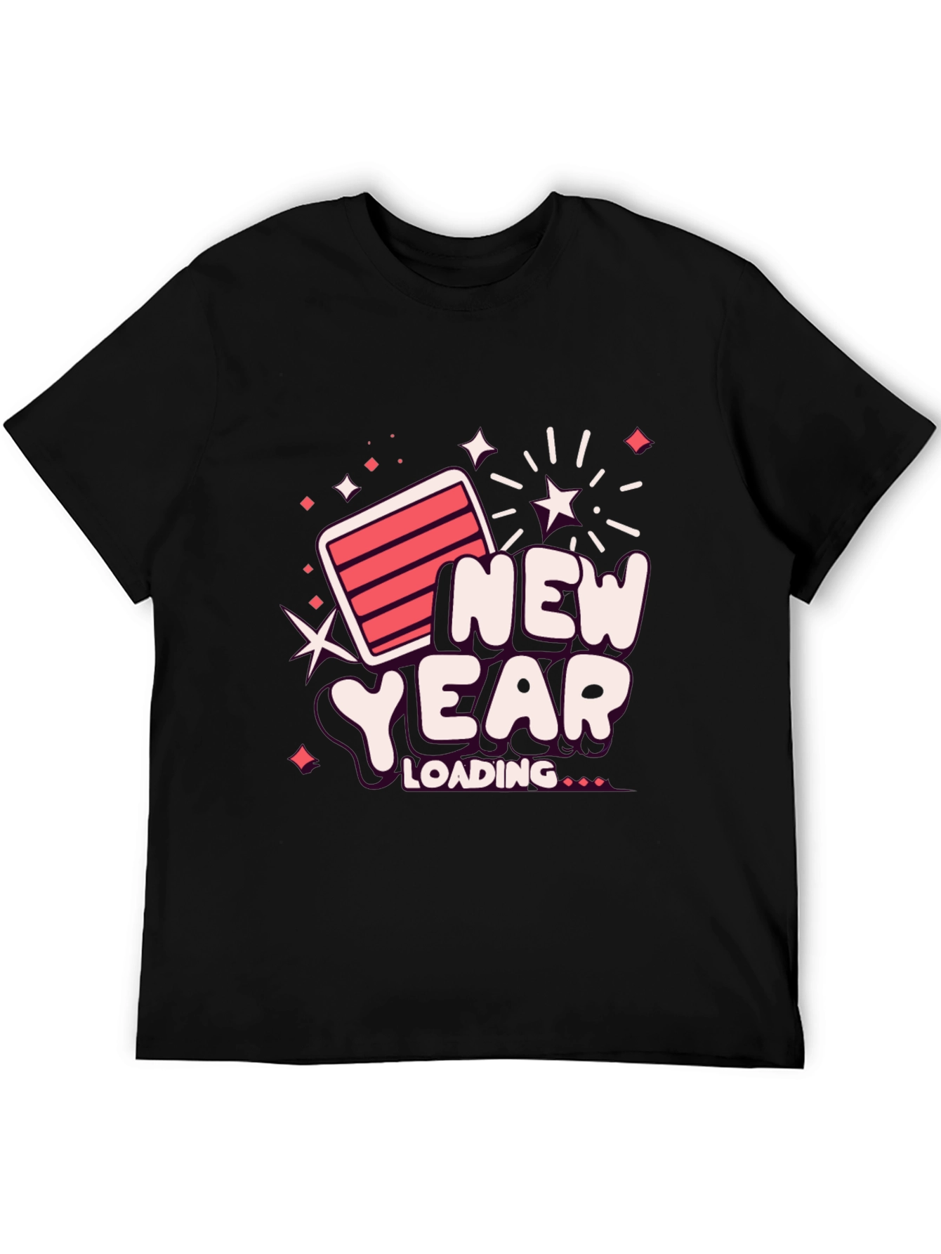 New Year Loading Graphic Tee