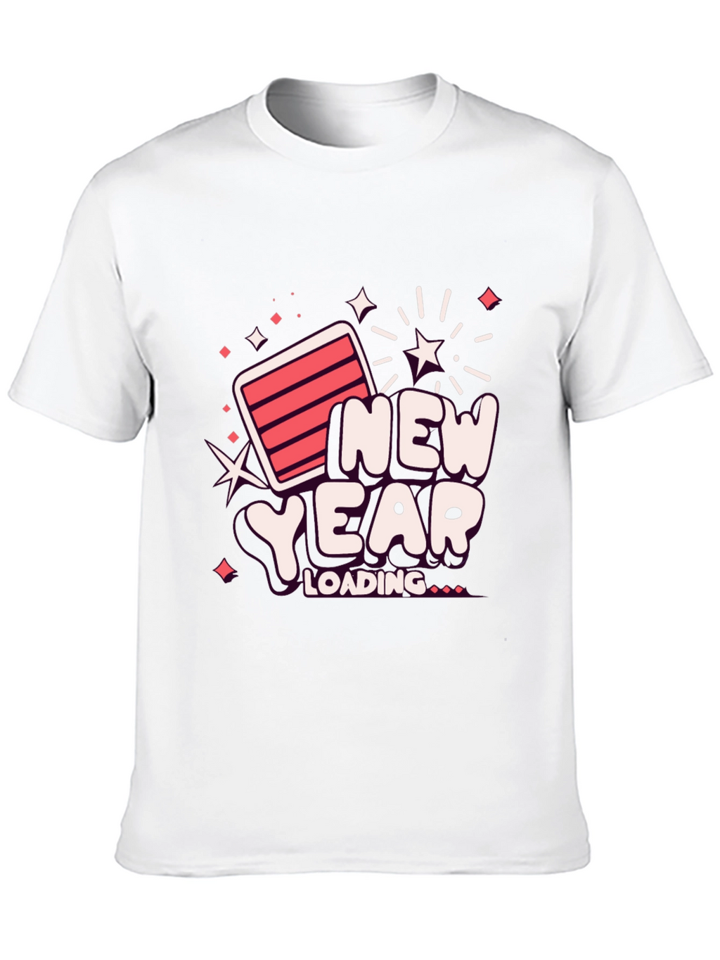 New Year Loading Graphic Tee