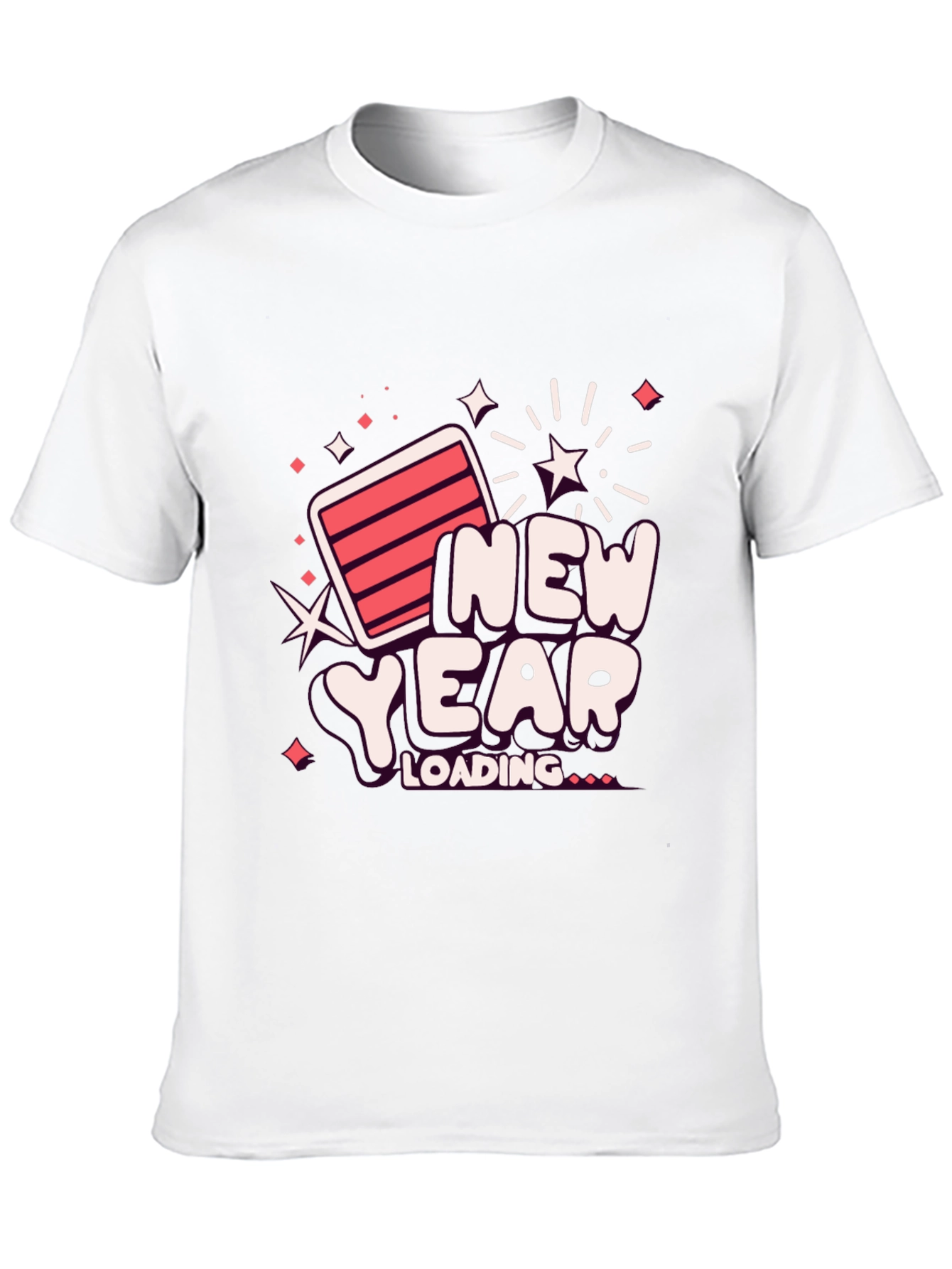 New Year Loading Graphic Tee