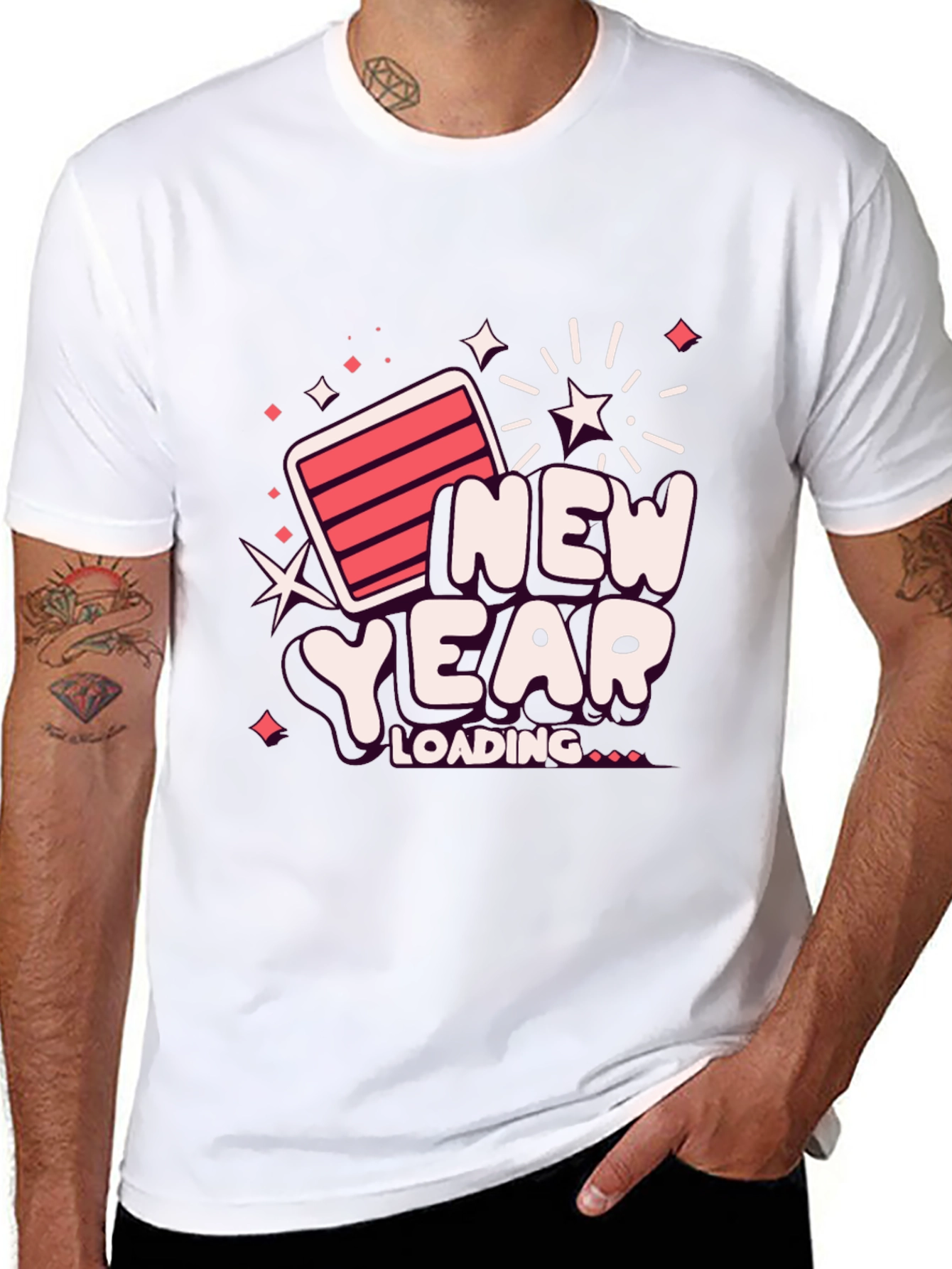 New Year Loading Graphic Tee