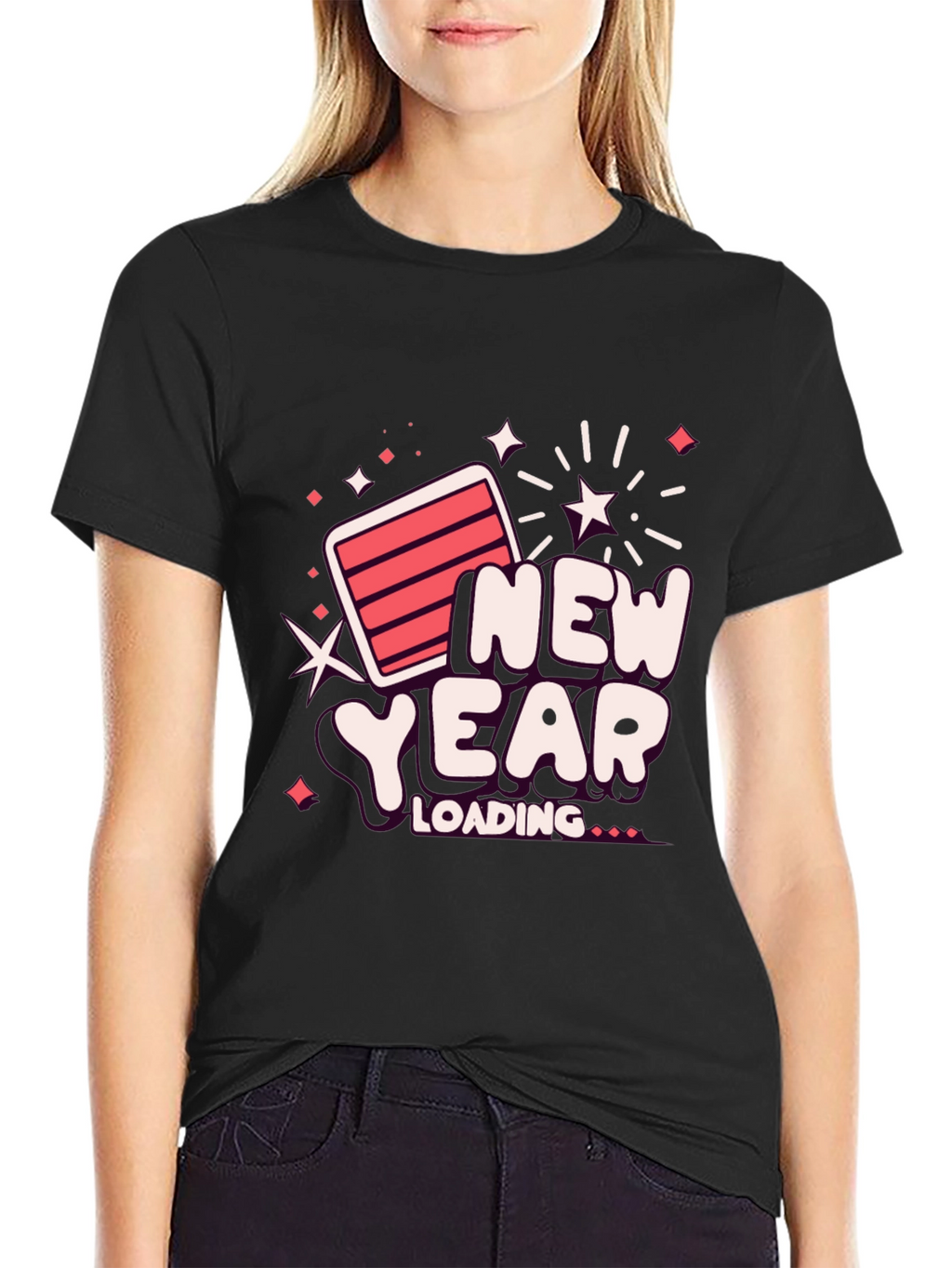 New Year Loading Graphic Tee