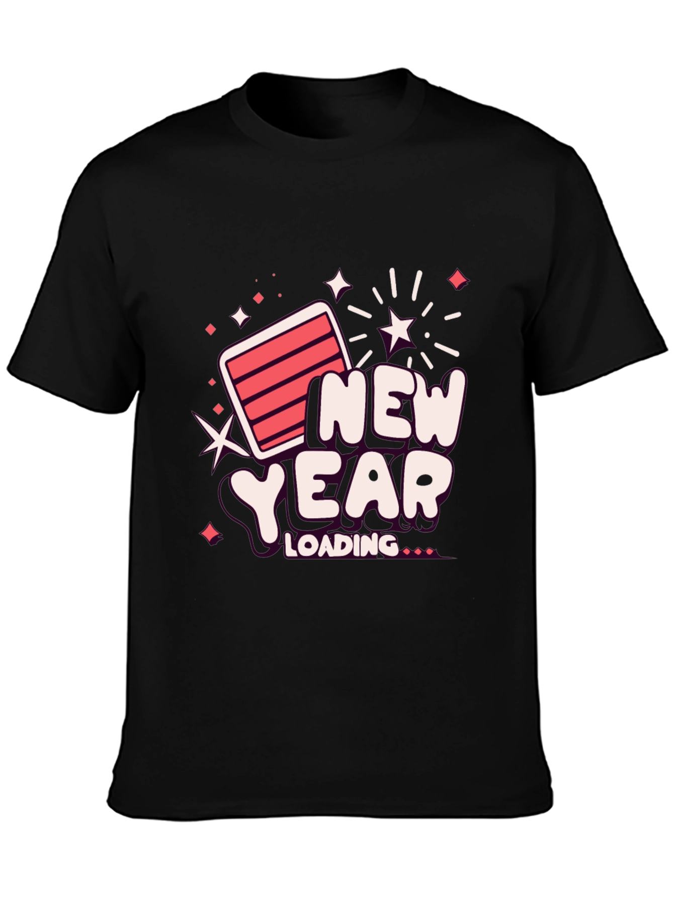 New Year Loading Graphic Tee