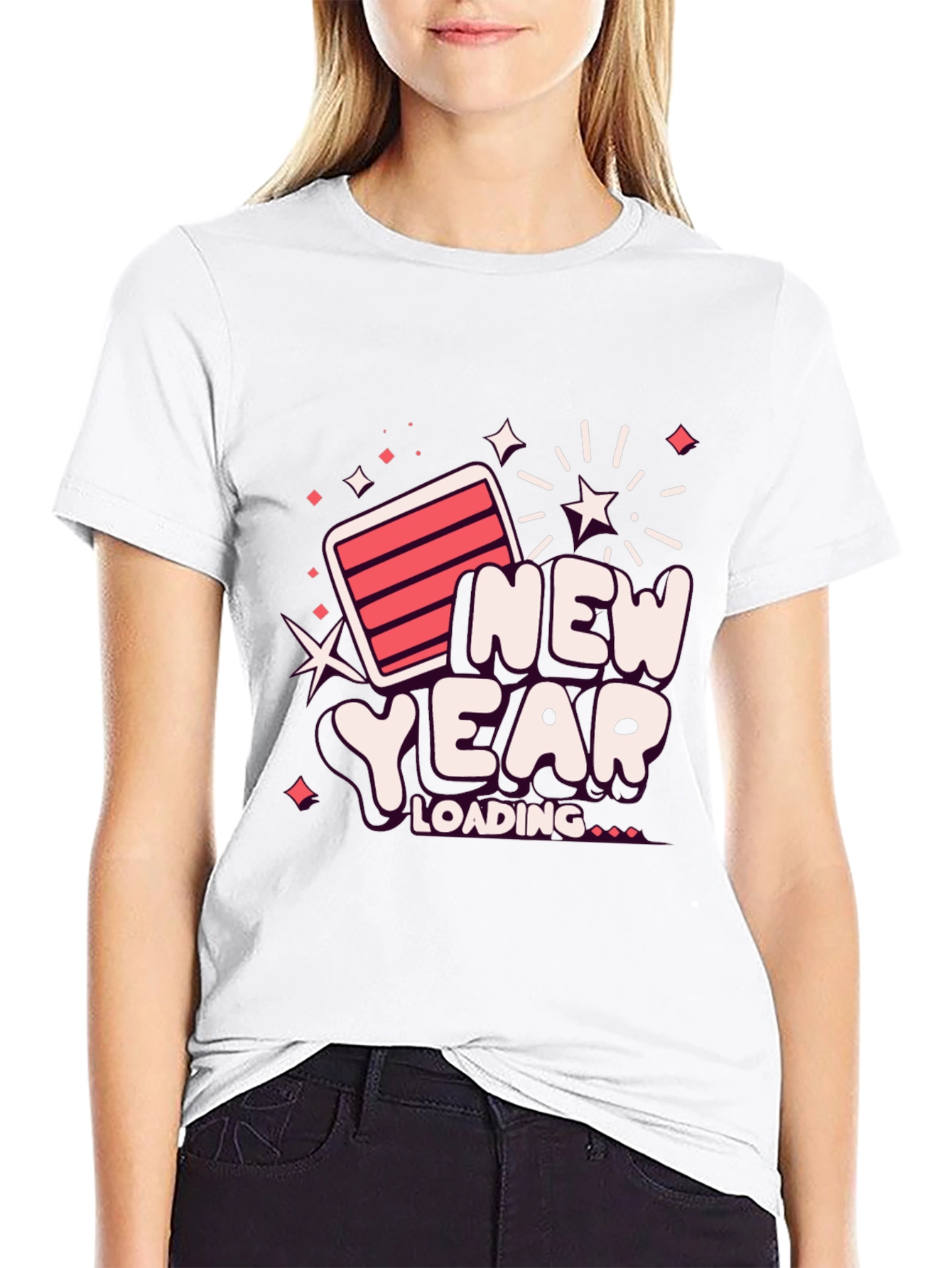 New Year Loading Graphic Tee