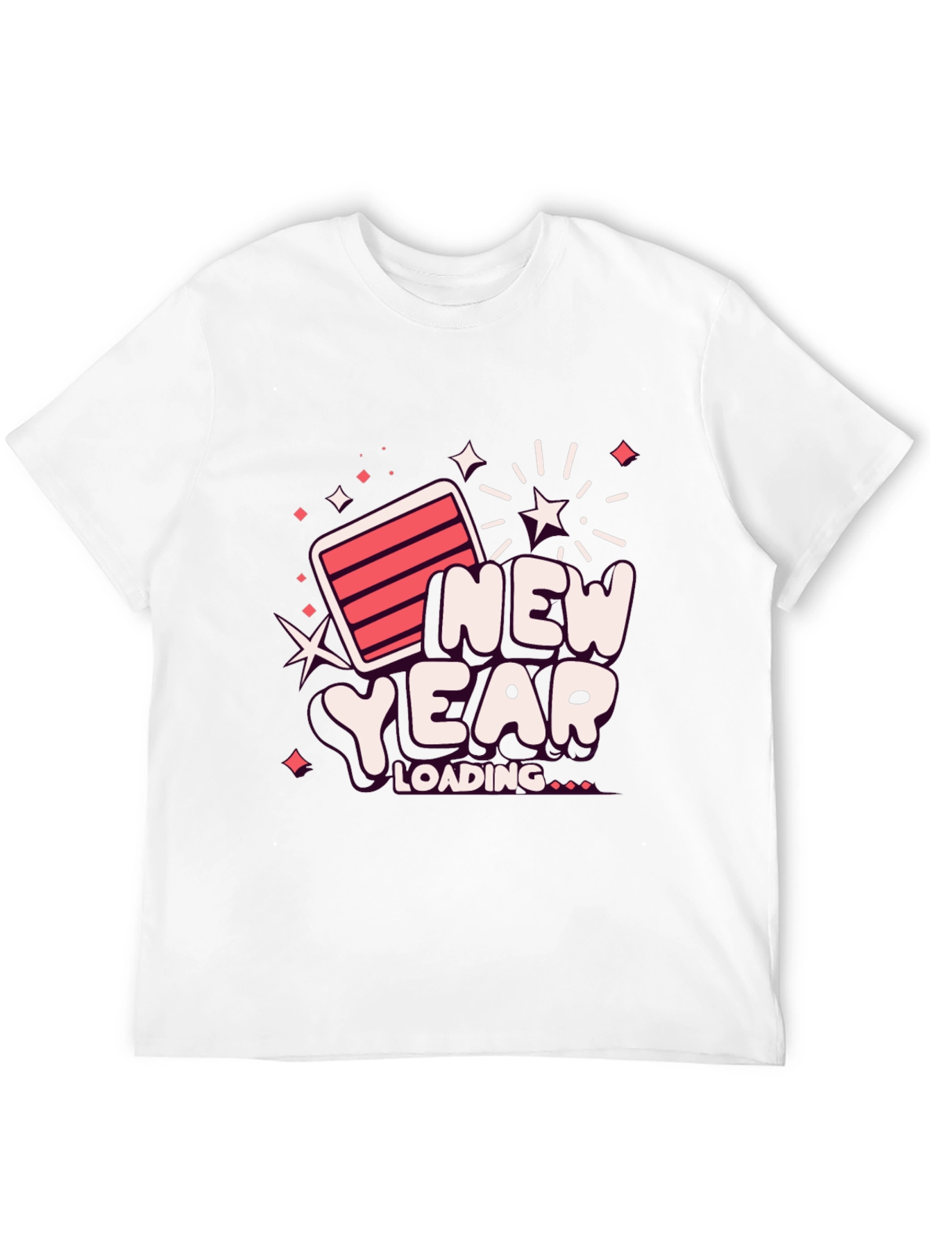 New Year Loading Graphic Tee