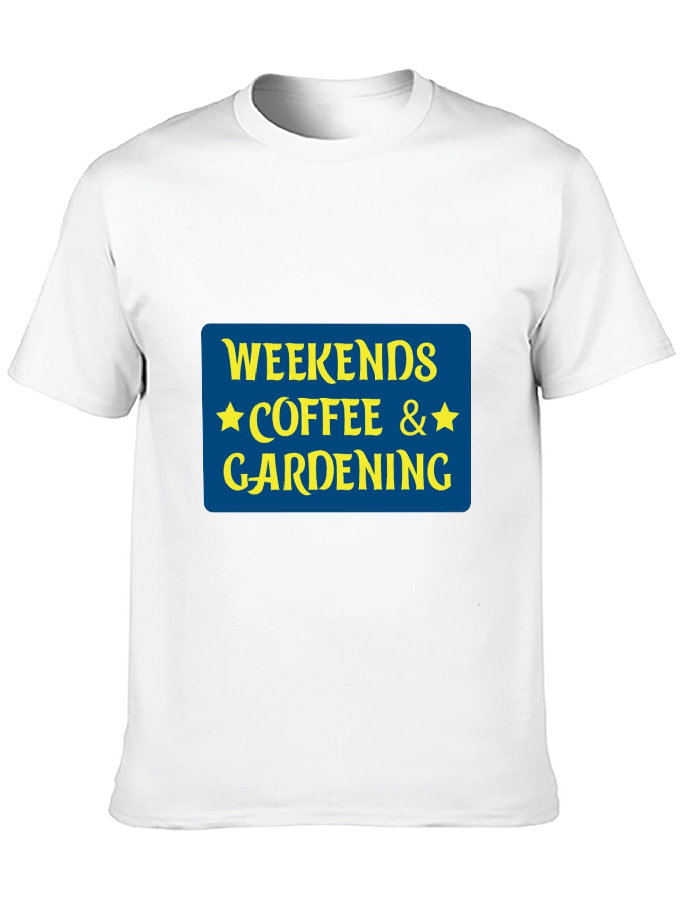 Weekends Coffee & Gardening T-Shirt