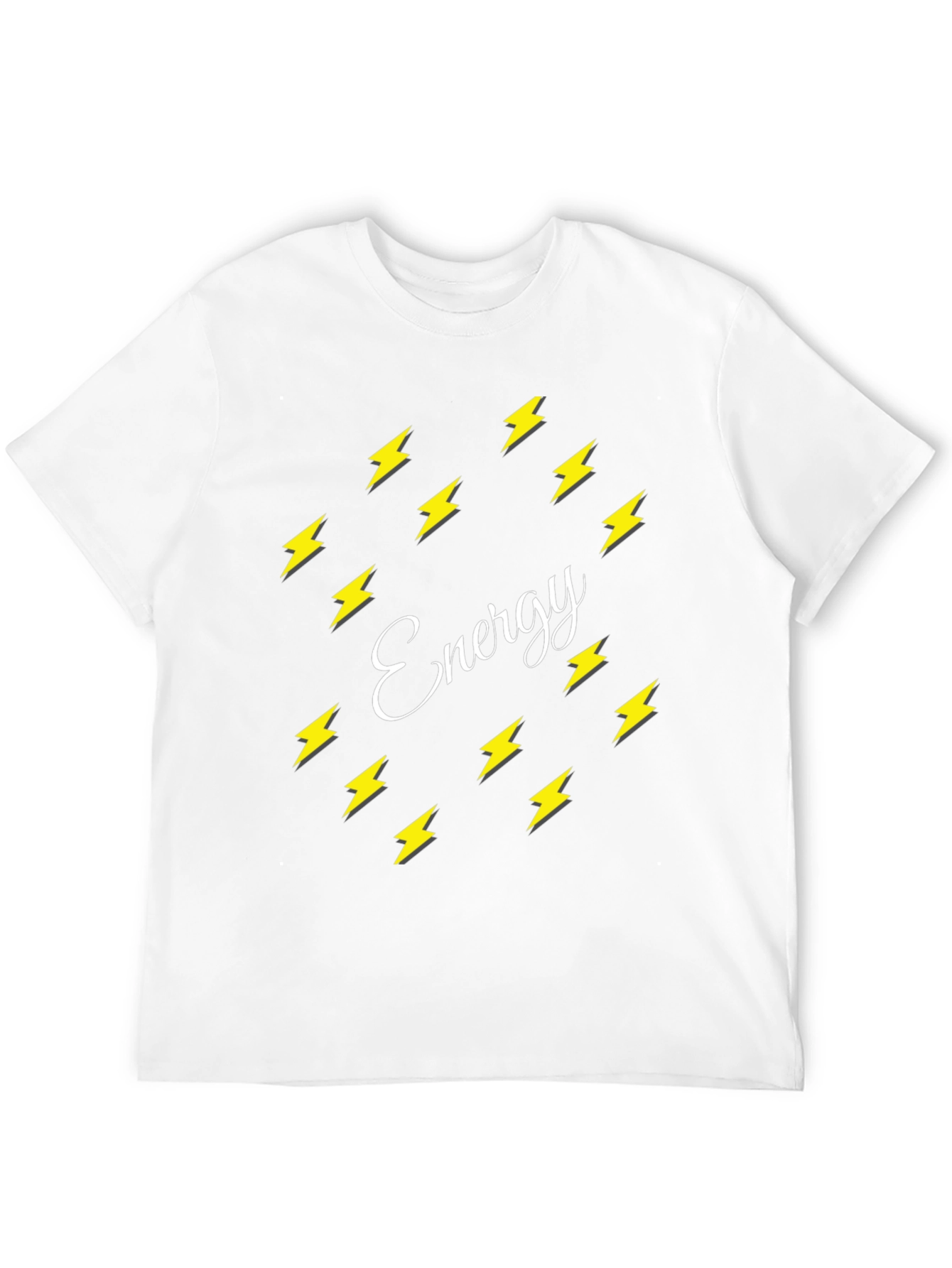 Energy Bolt T-Shirt - Stylish Graphic Tee