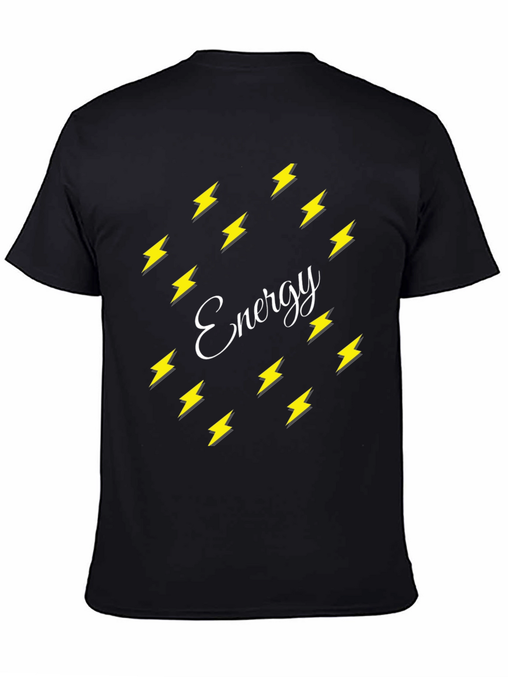 Energy Bolt T-Shirt - Stylish Graphic Tee