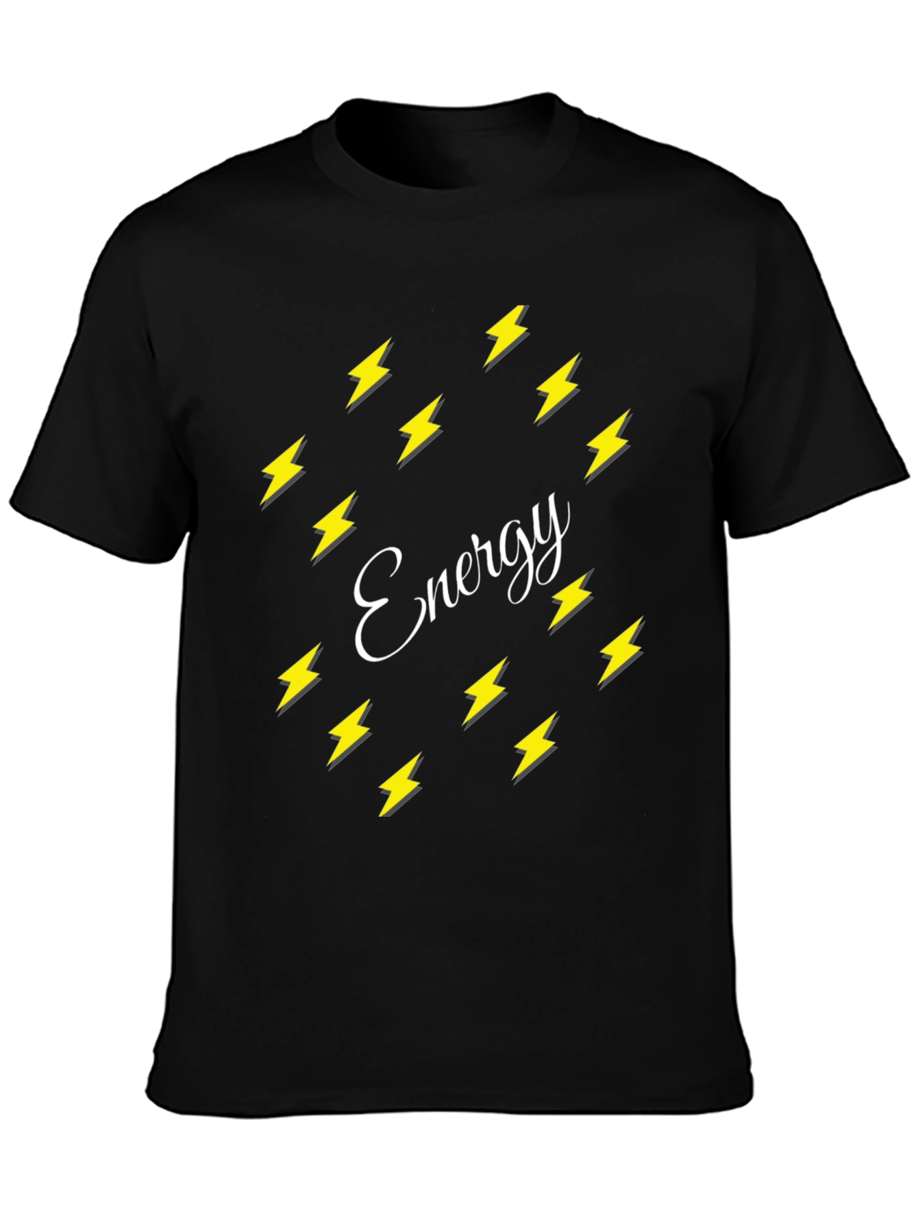 Energy Bolt T-Shirt - Stylish Graphic Tee