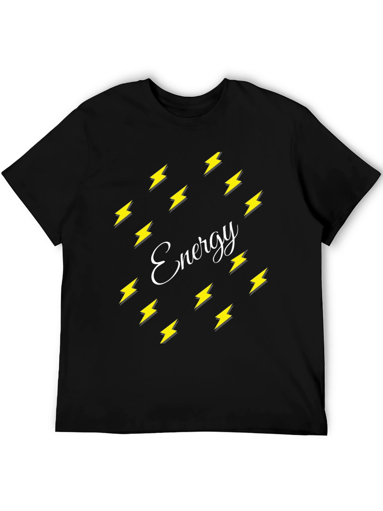 Energy Bolt T-Shirt - Stylish Graphic Tee