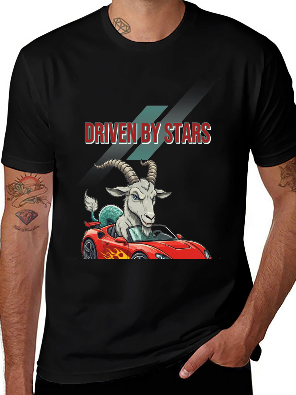 Driven By Stars Graphic T-Shirt