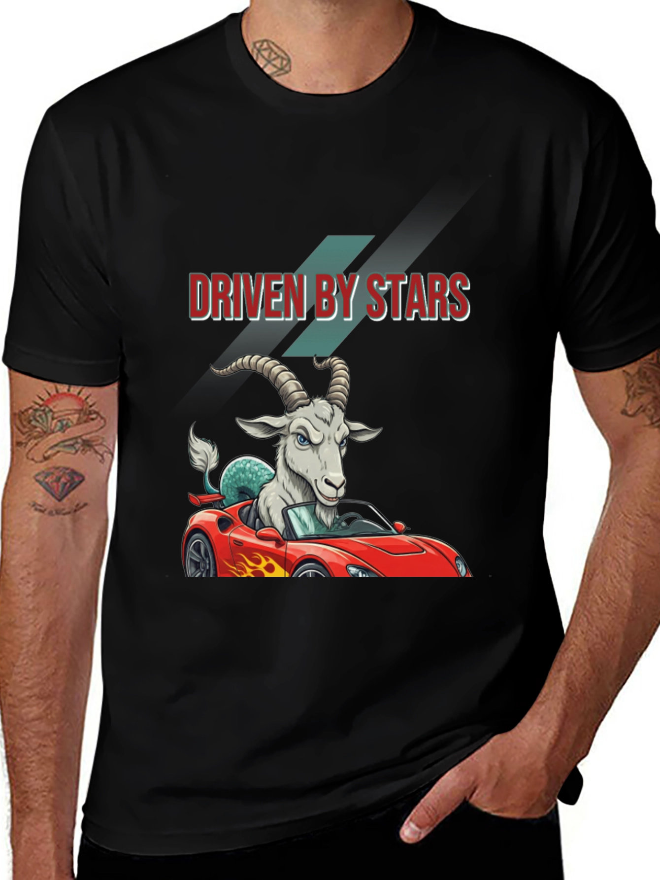 Driven By Stars Graphic T-Shirt