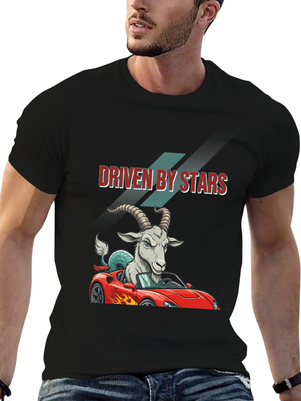 Driven By Stars Graphic T-Shirt