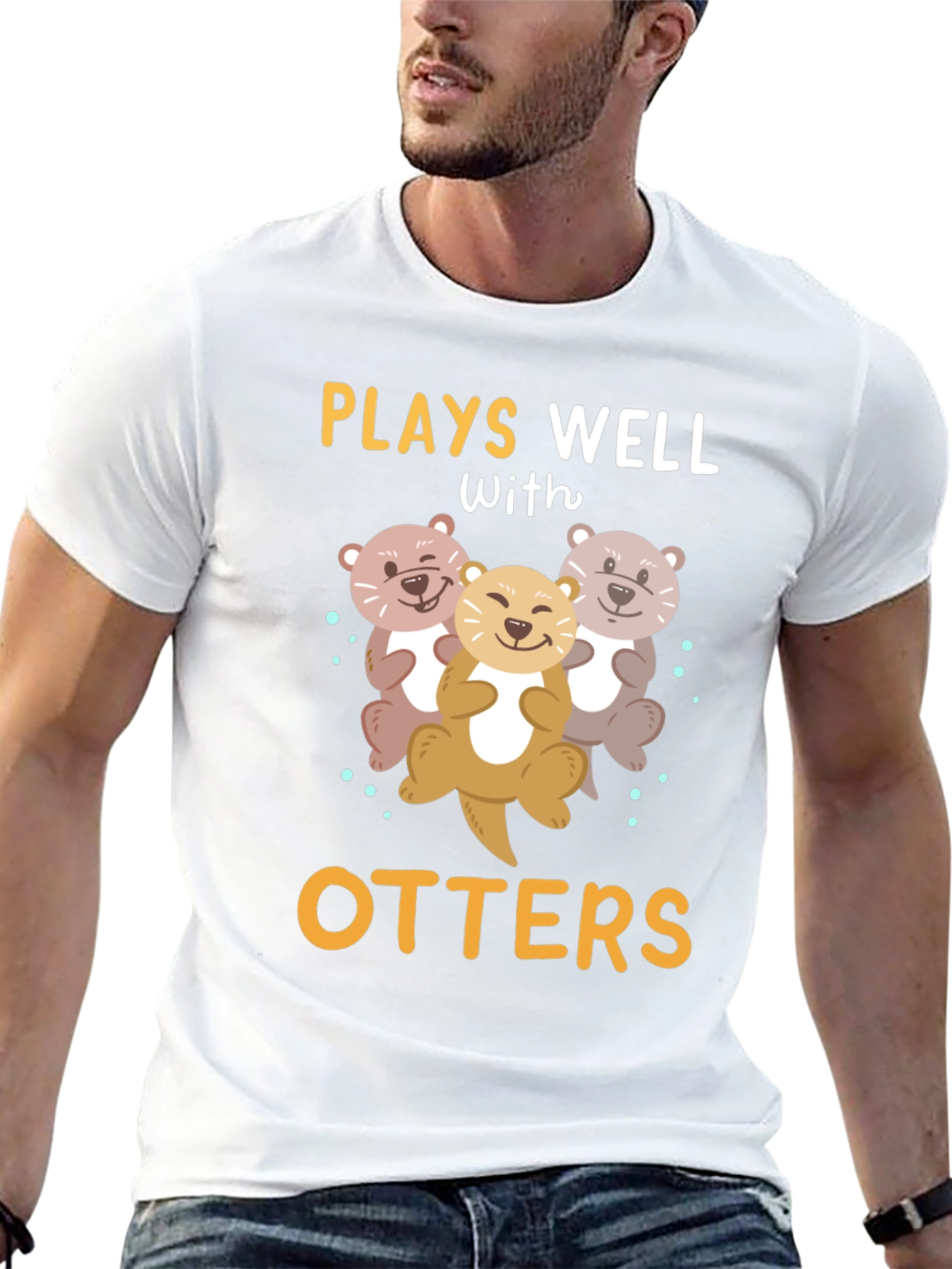 Plays Well With Otters T-Shirt
