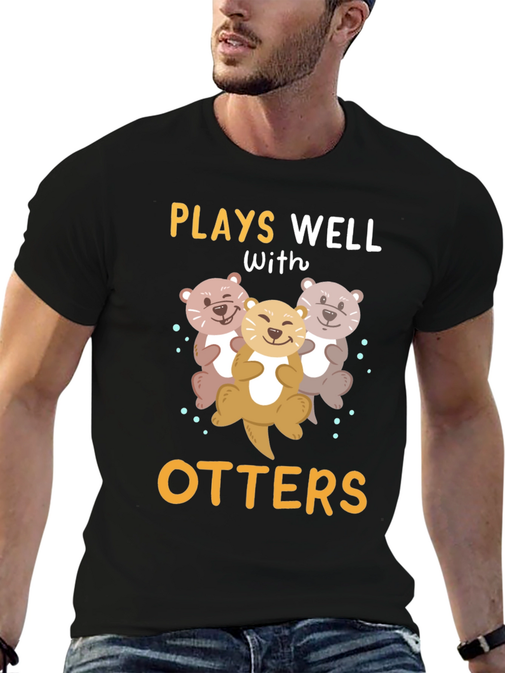 Plays Well With Otters T-Shirt