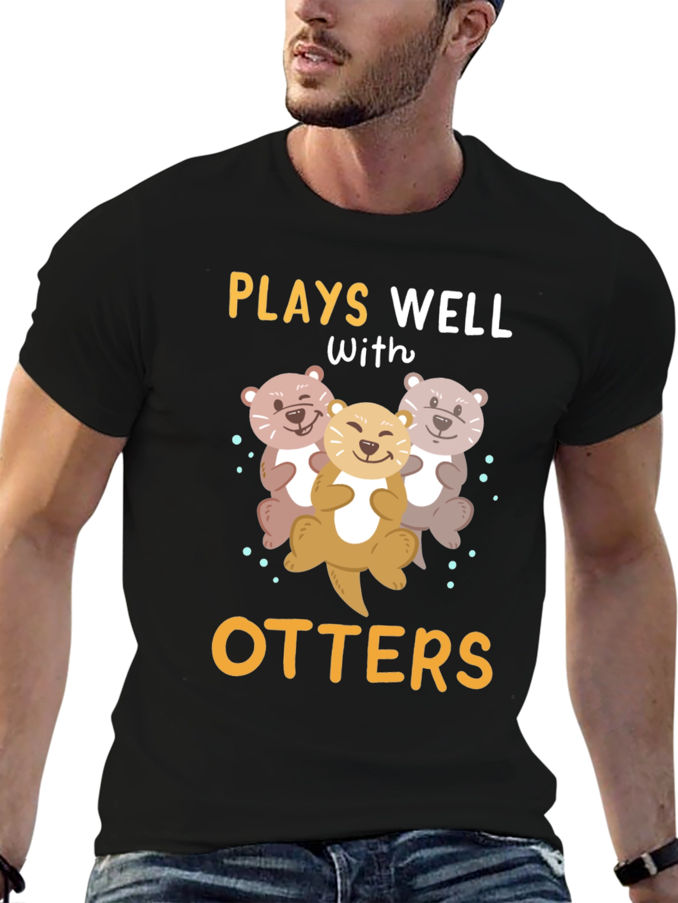 Plays Well With Otters T-Shirt