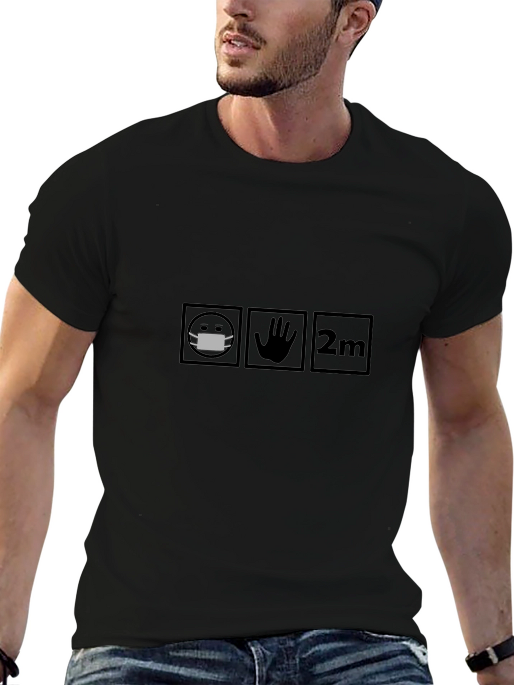 Wear a Mask Social Distance T-Shirt