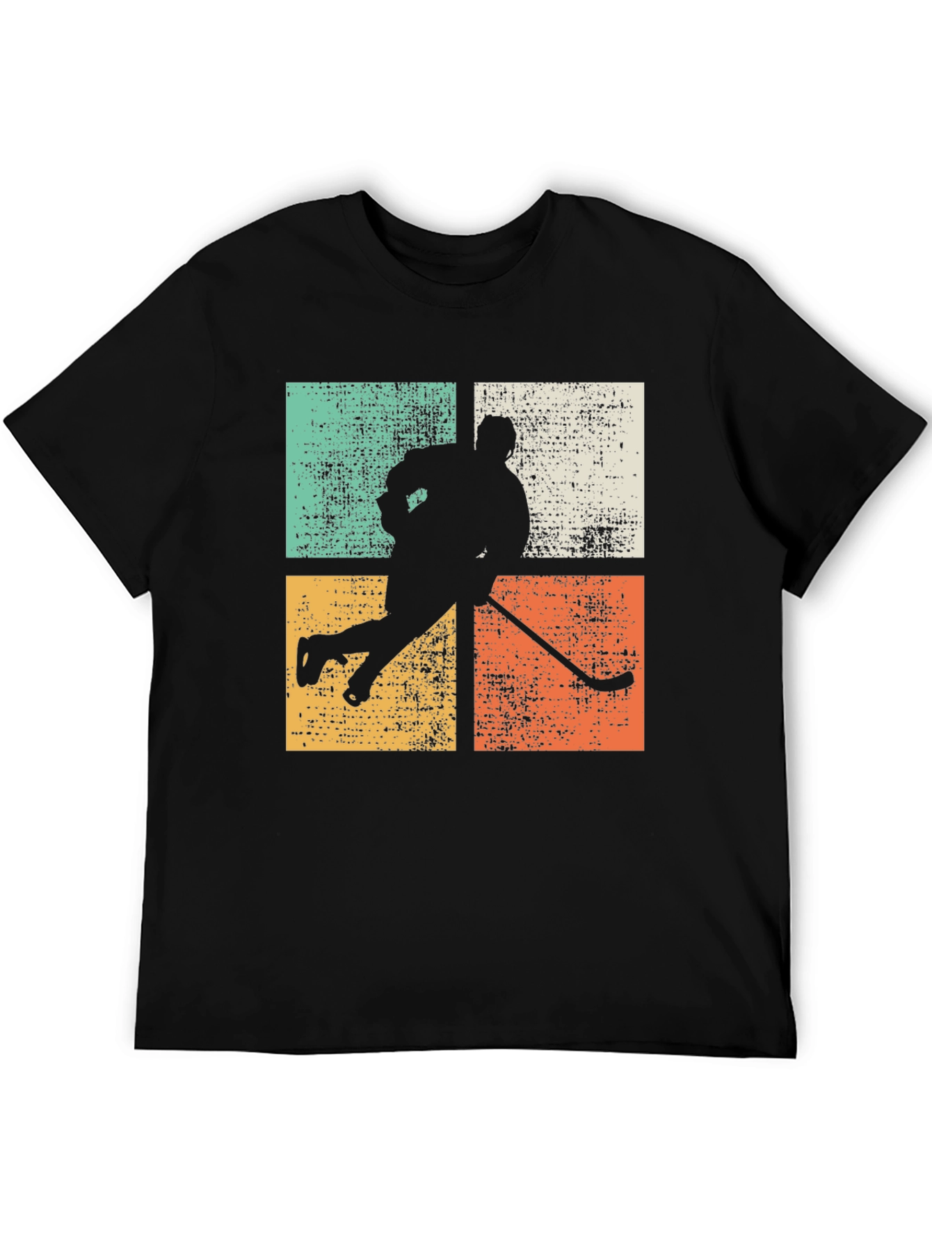 Vintage Hockey Player Graphic Tee
