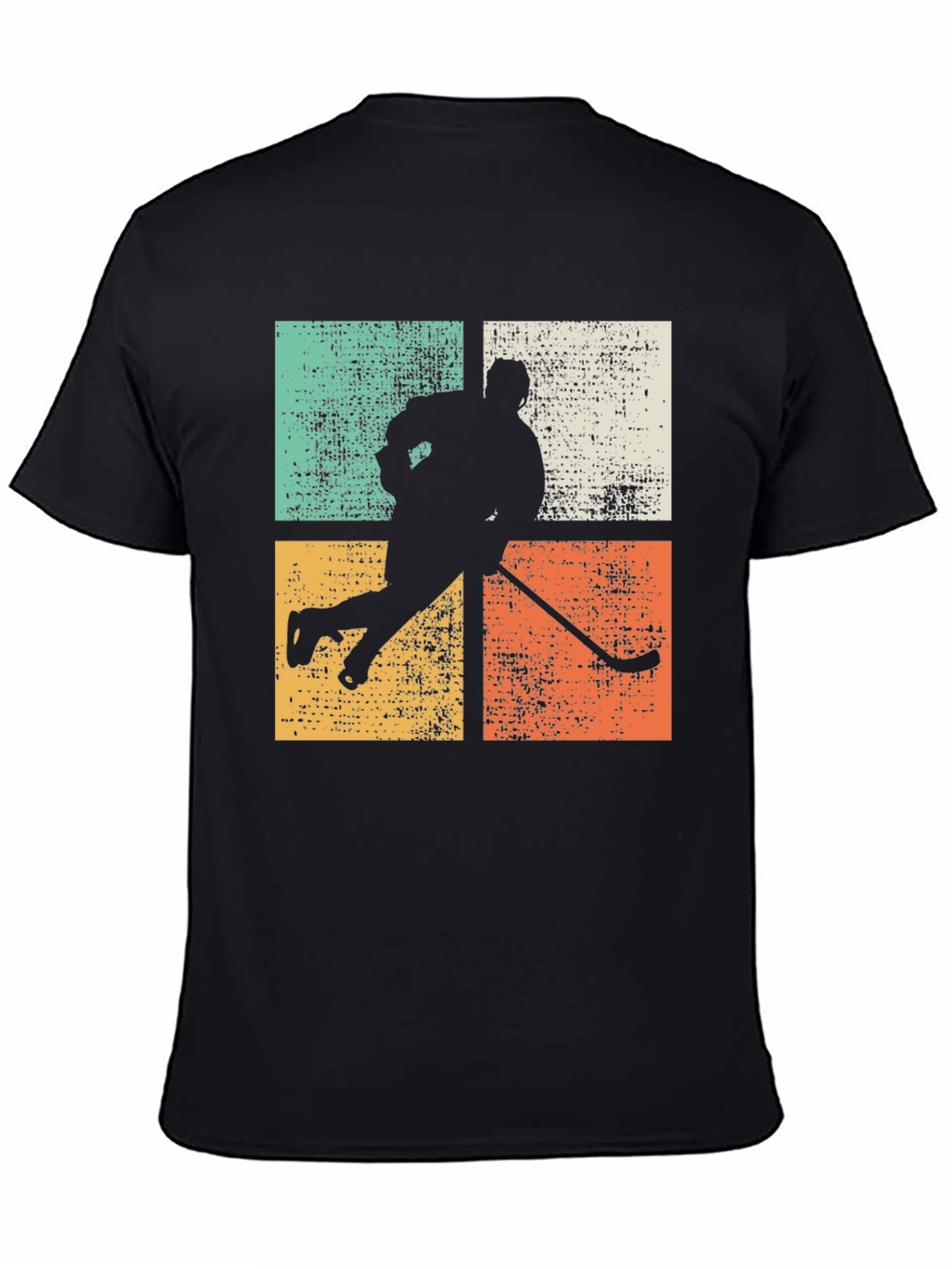 Vintage Hockey Player Graphic Tee