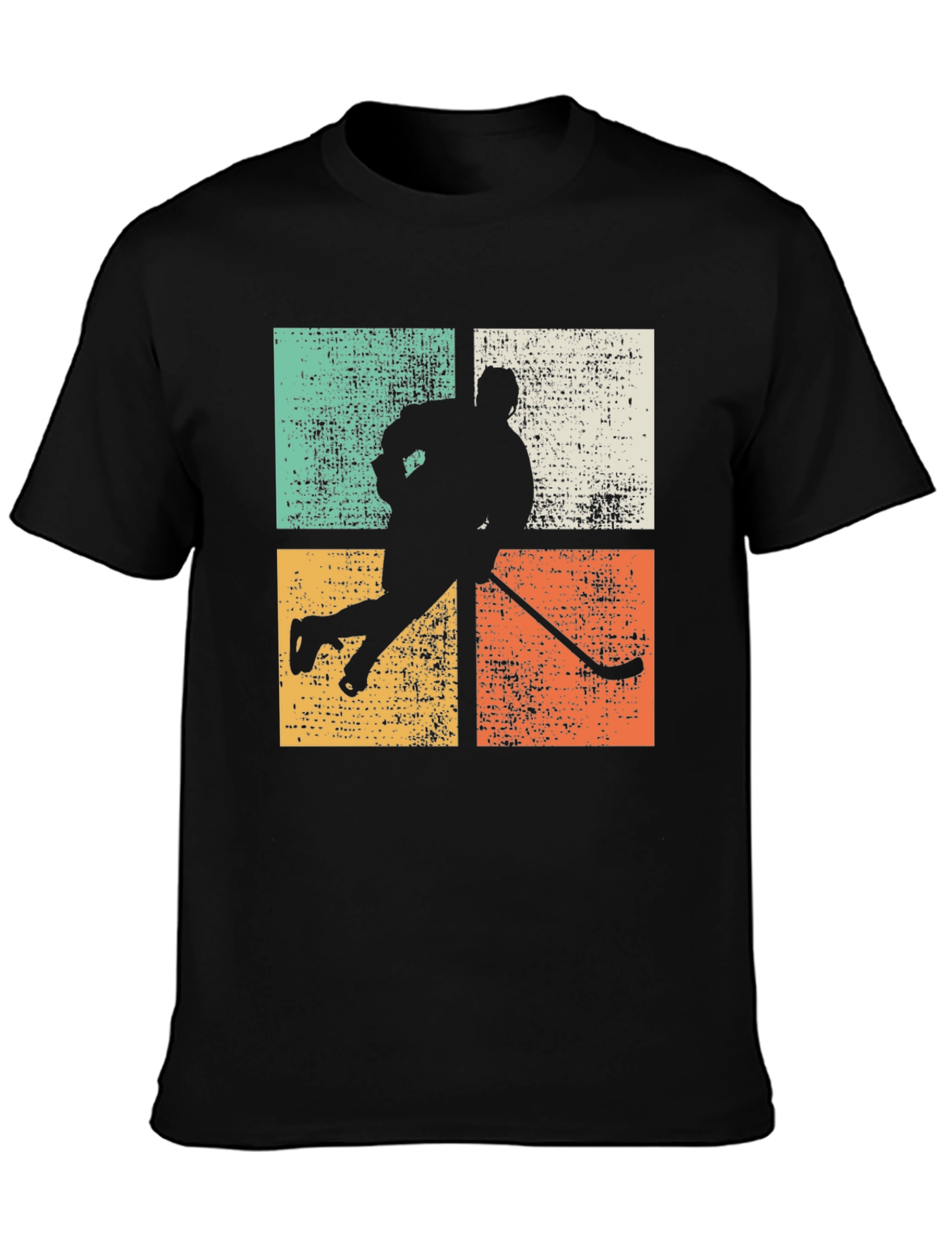 Vintage Hockey Player Graphic Tee