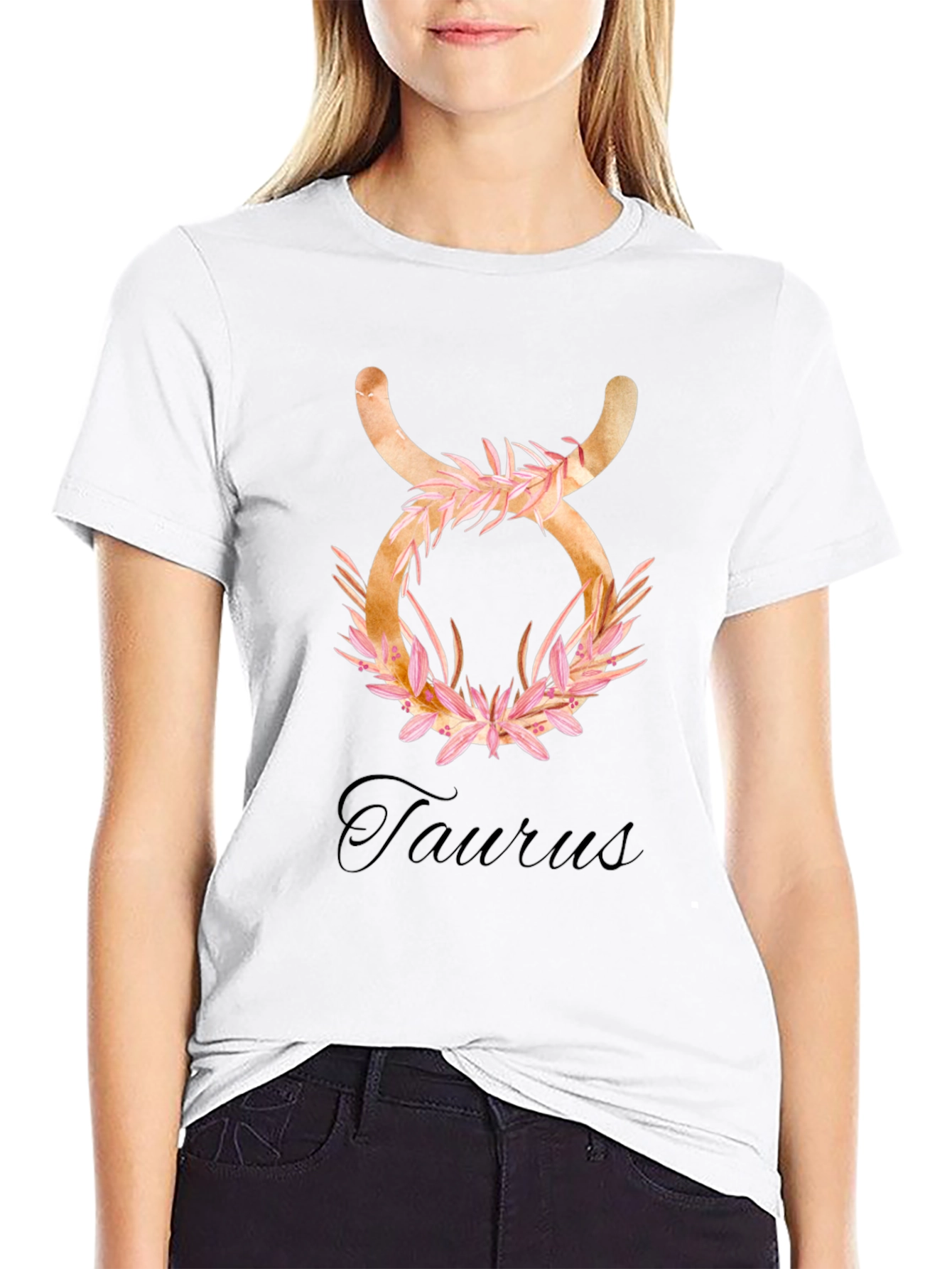 Taurus Zodiac Sign Graphic T-Shirt