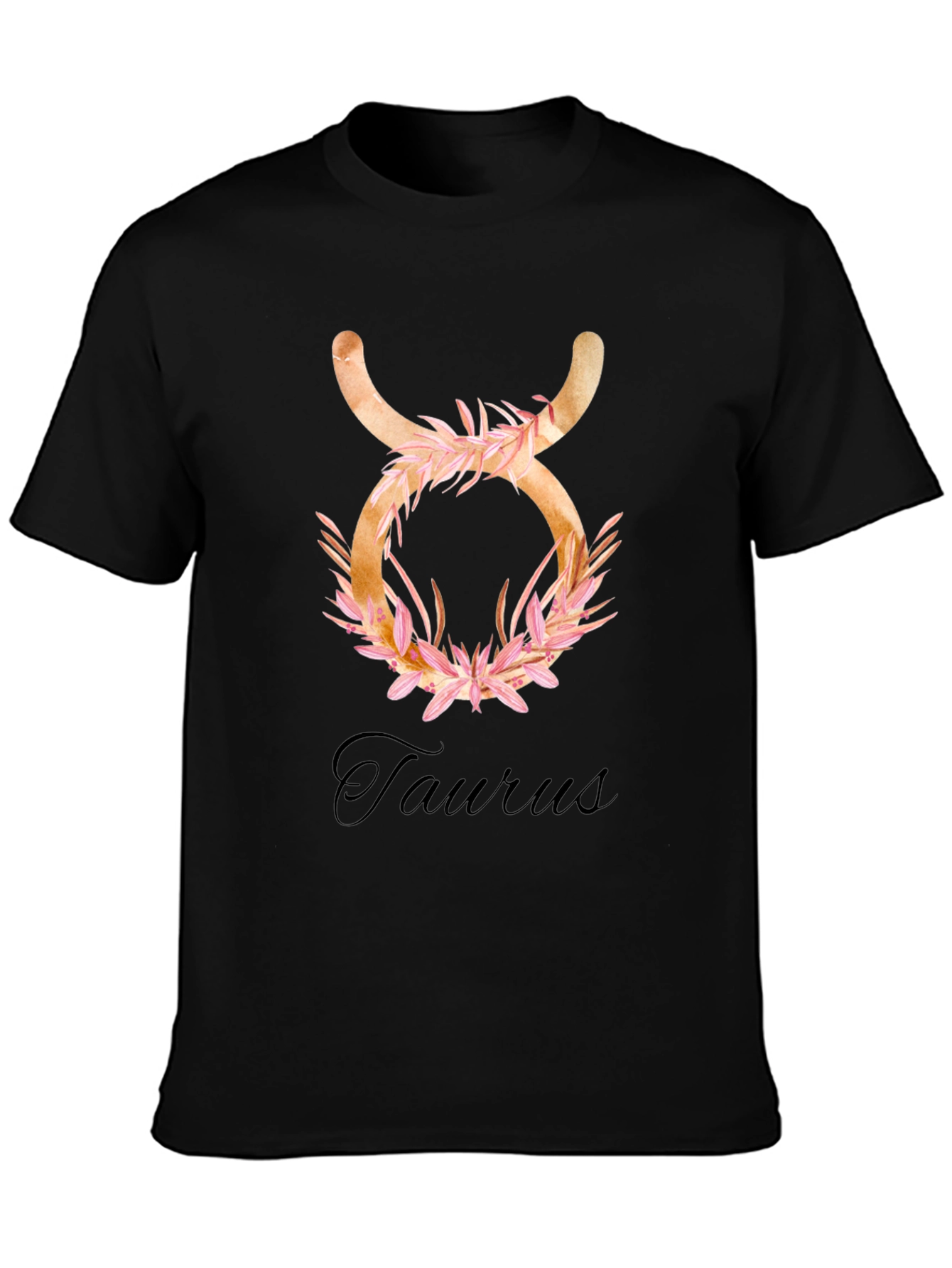 Taurus Zodiac Sign Graphic T-Shirt
