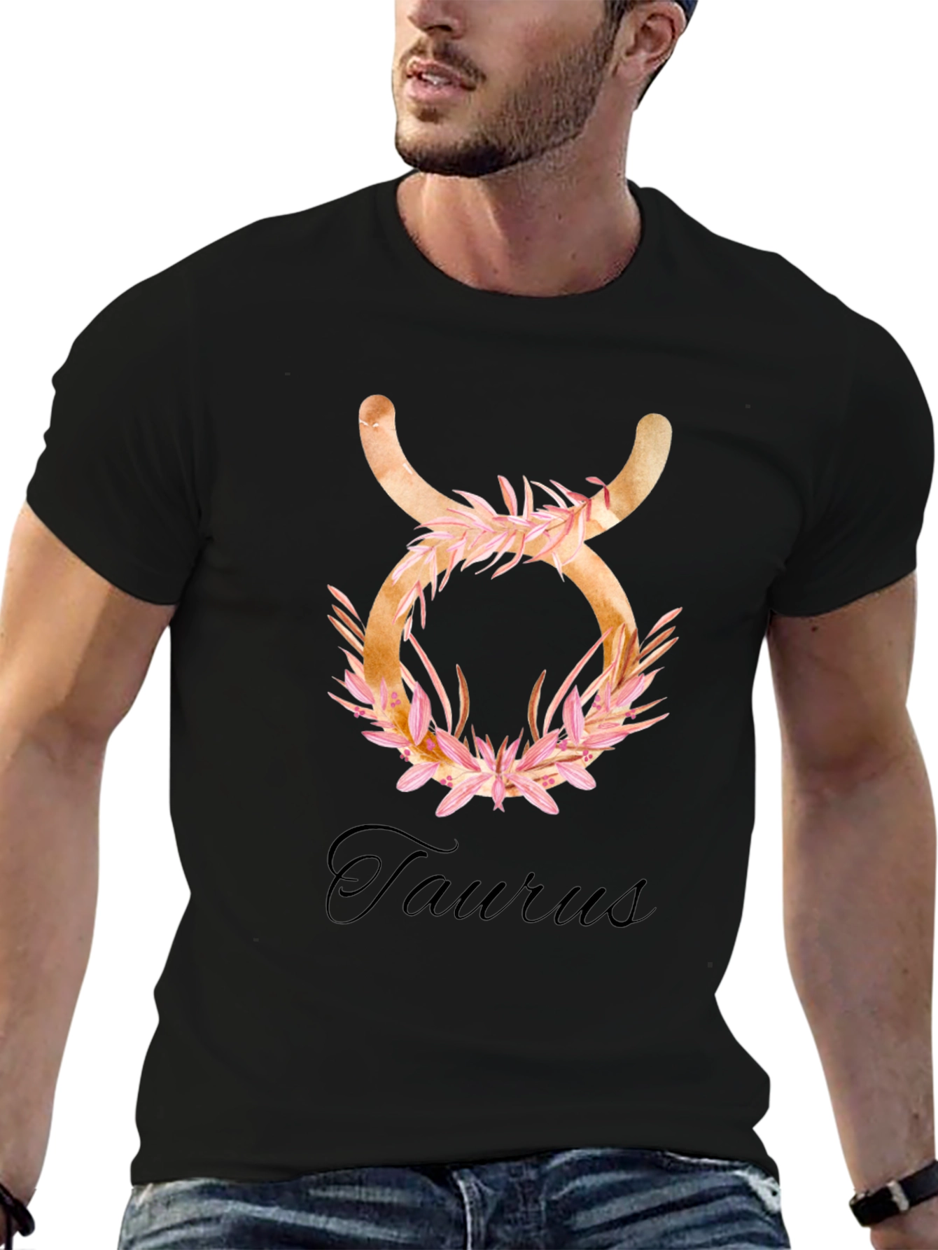 Taurus Zodiac Sign Graphic T-Shirt