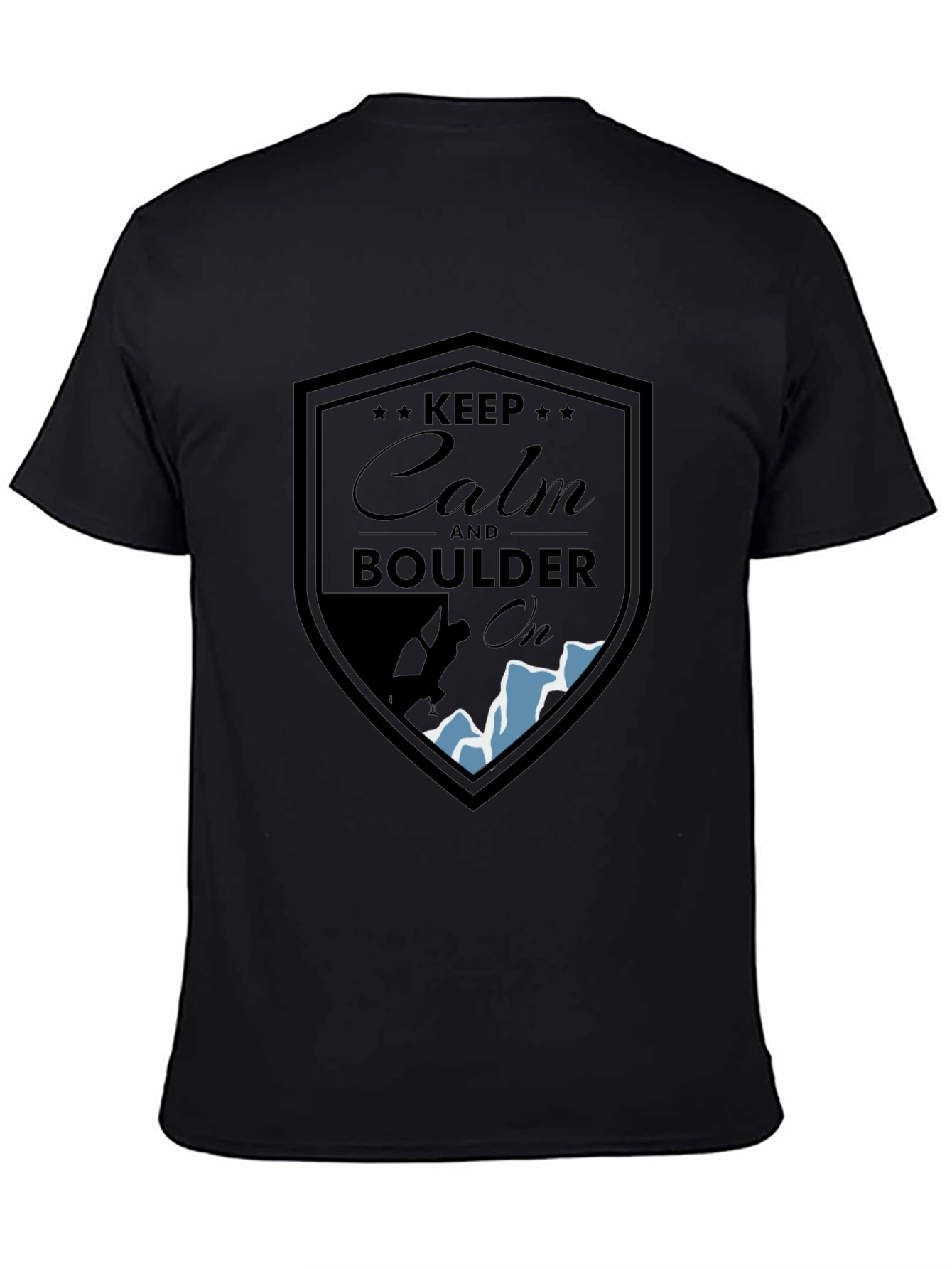 Keep Calm Boulder On T-Shirt