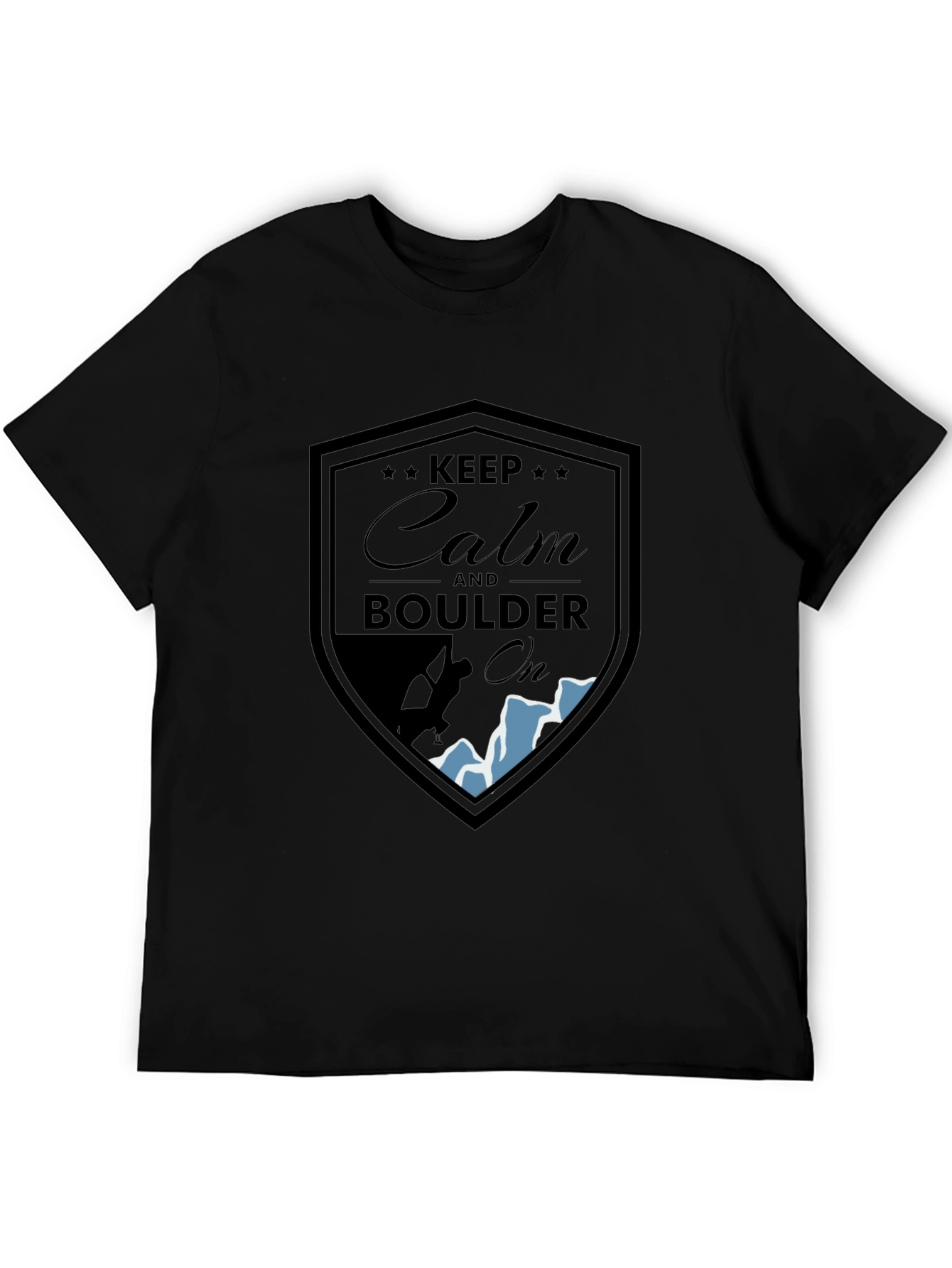 Keep Calm Boulder On T-Shirt
