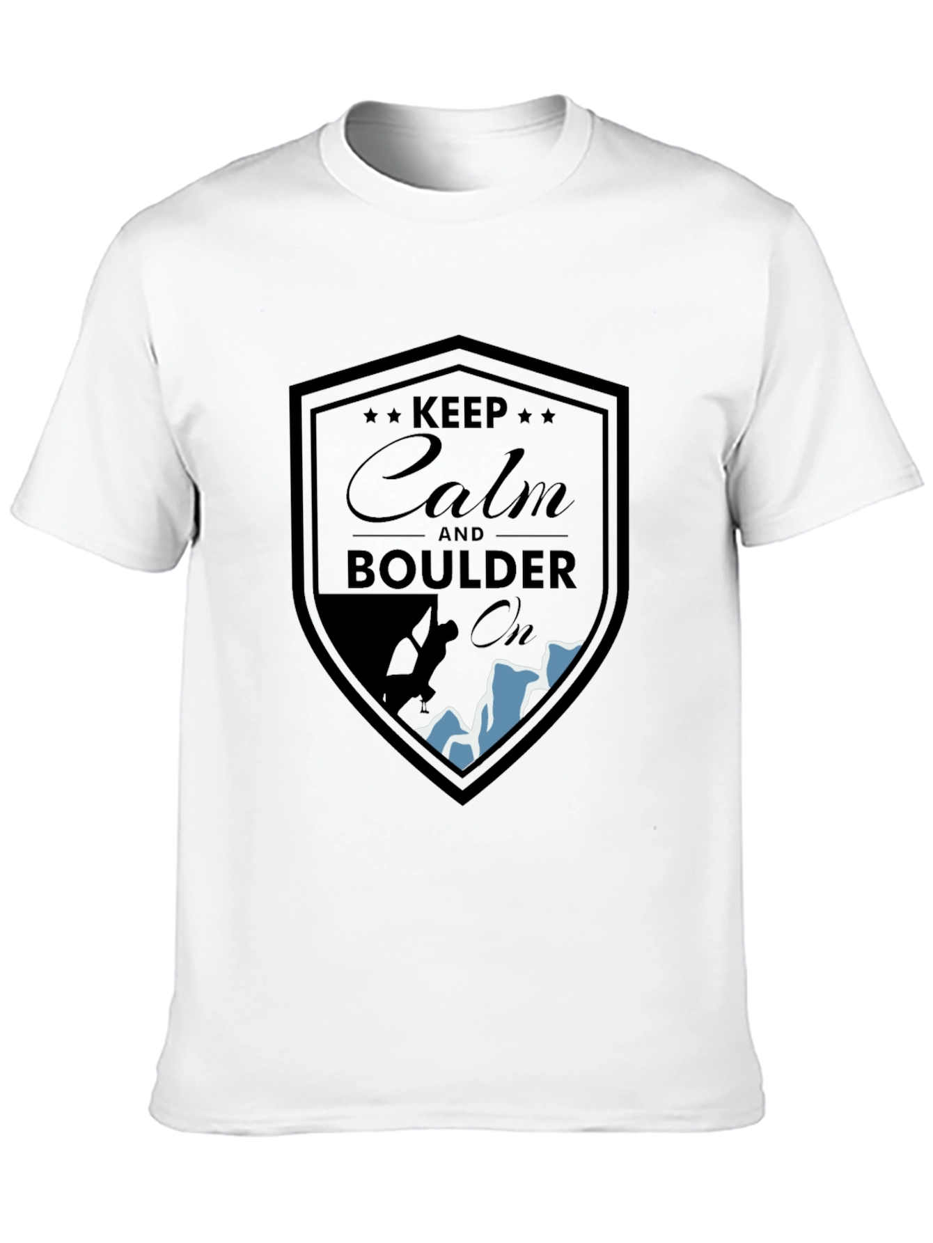 Keep Calm Boulder On T-Shirt