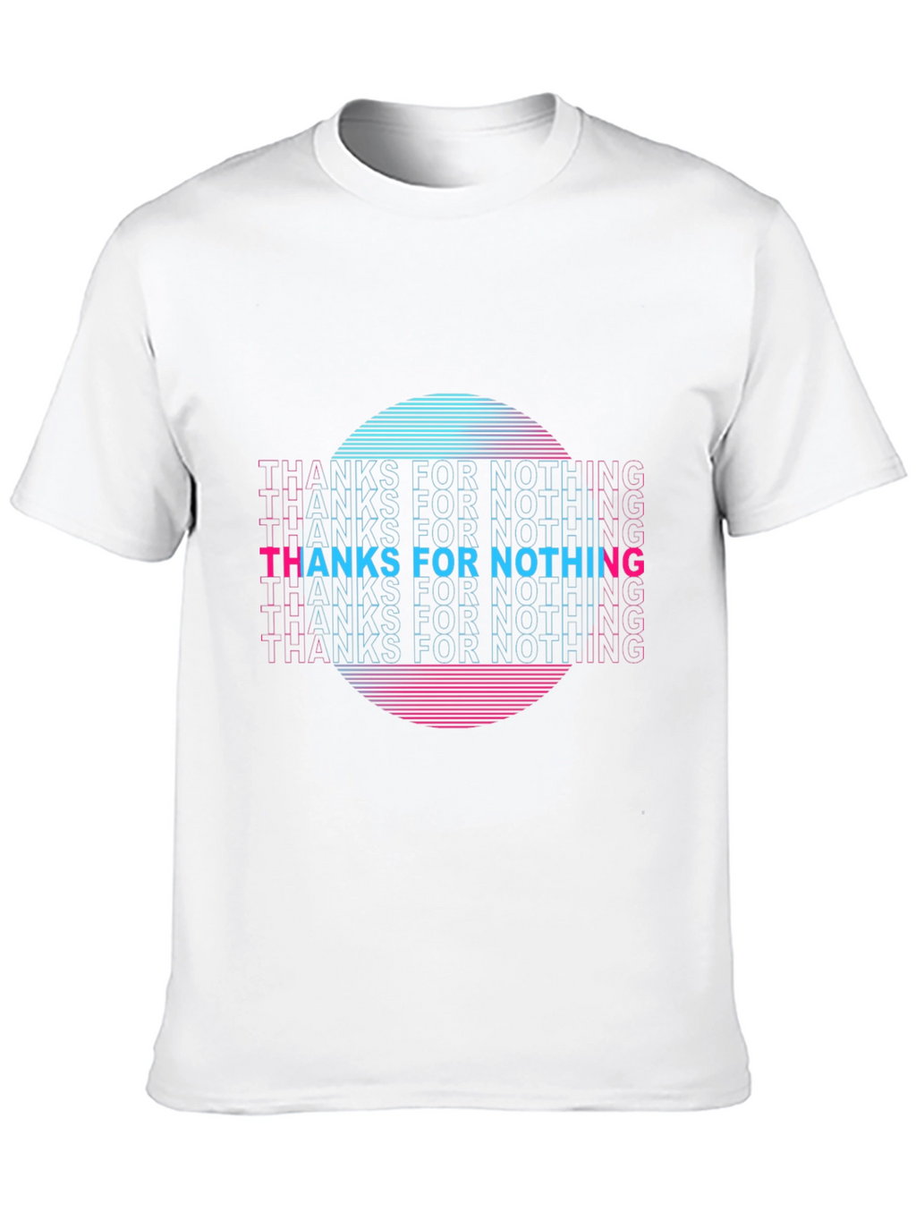 Retro Thanks For Nothing Graphic Tee