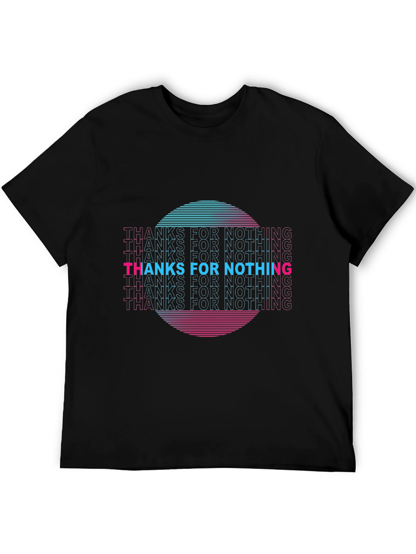 Retro Thanks For Nothing Graphic Tee