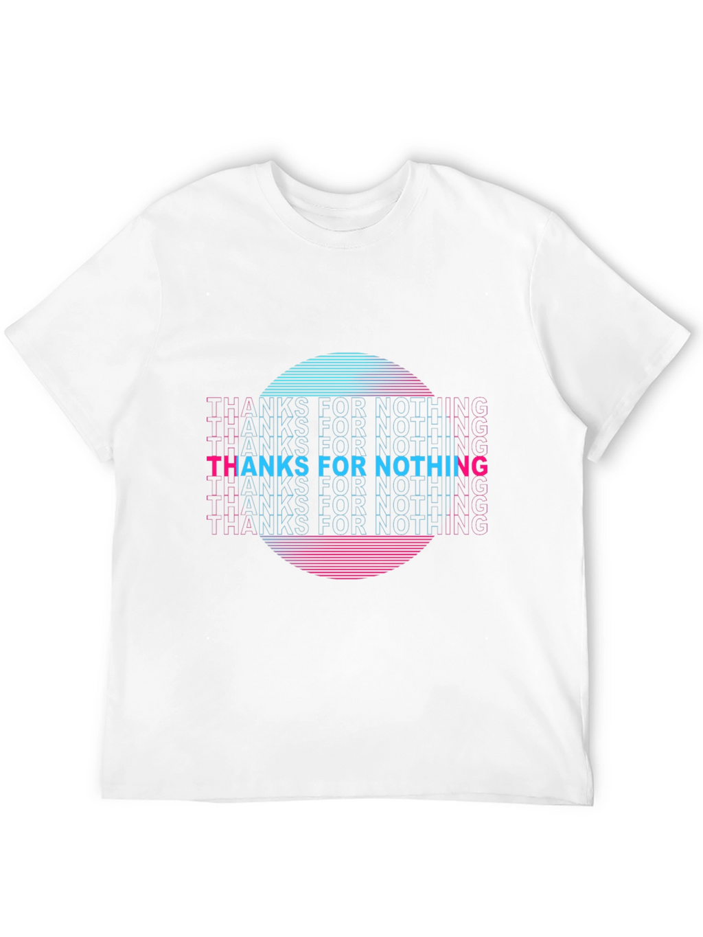 Retro Thanks For Nothing Graphic Tee