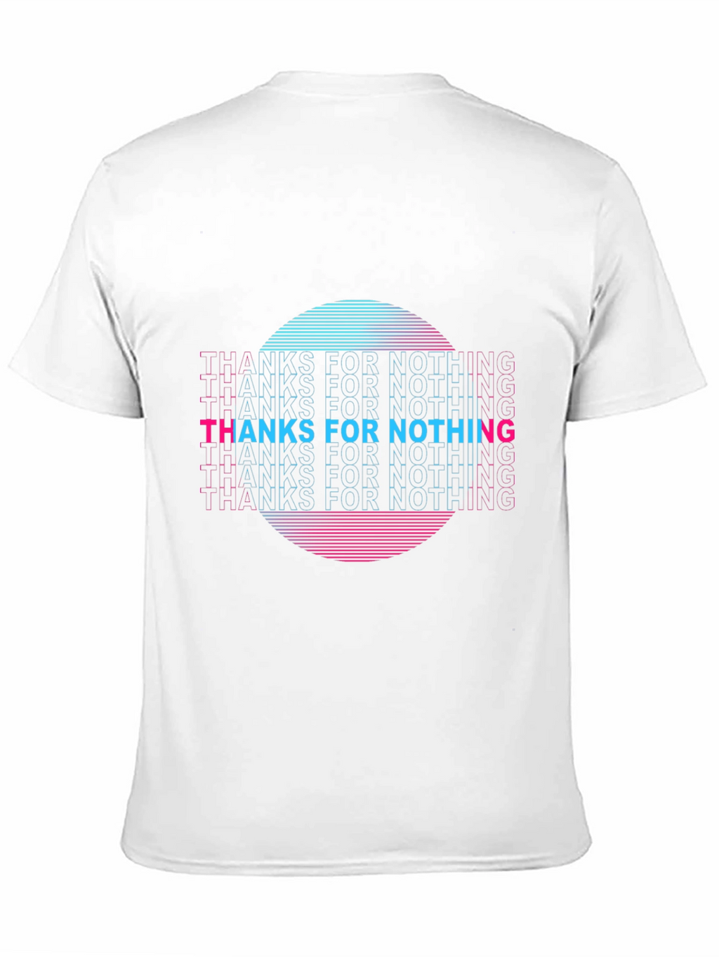 Retro Thanks For Nothing Graphic Tee