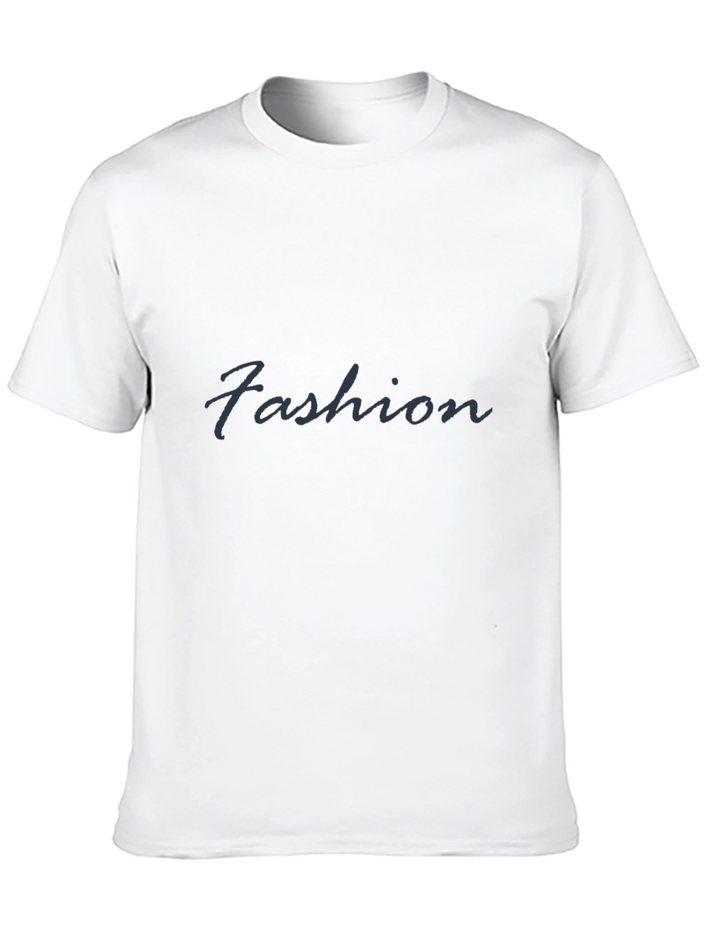 Fashion Tee: Stylish Black Cotton Blend Shirt