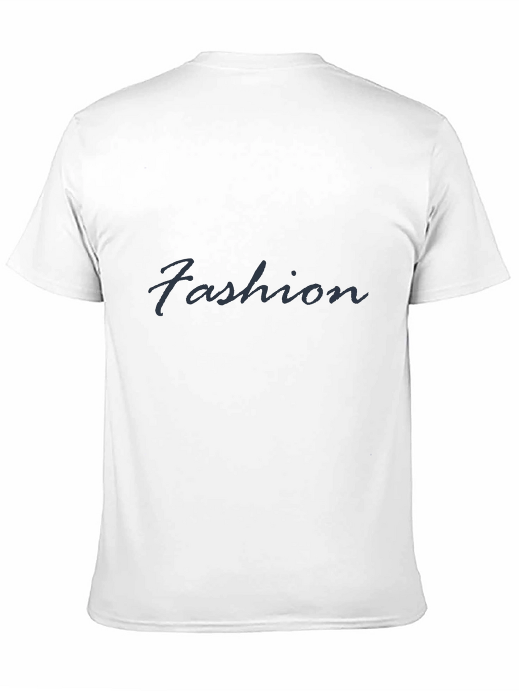 Fashion Tee: Stylish Black Cotton Blend Shirt