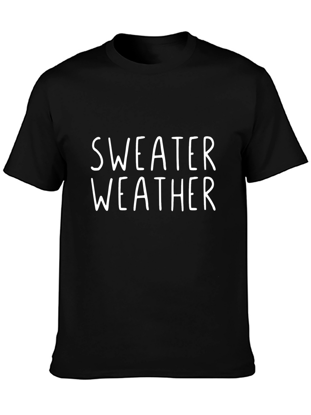 Sweater Weather Graphic Tee - Soft Cotton Blend