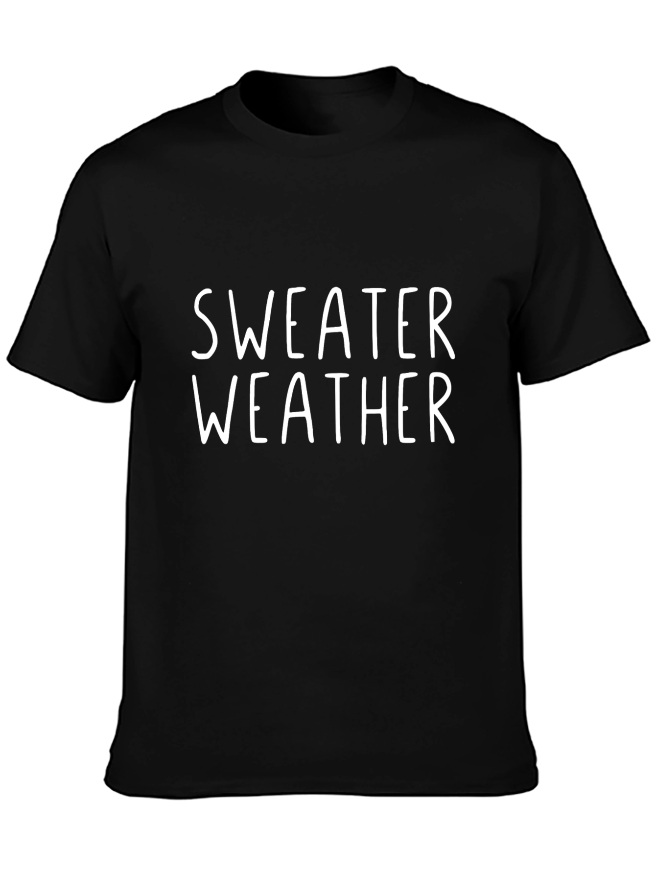 Sweater Weather Graphic Tee - Soft Cotton Blend