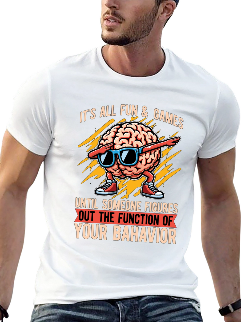 Fun & Games Brain Dab T-Shirt