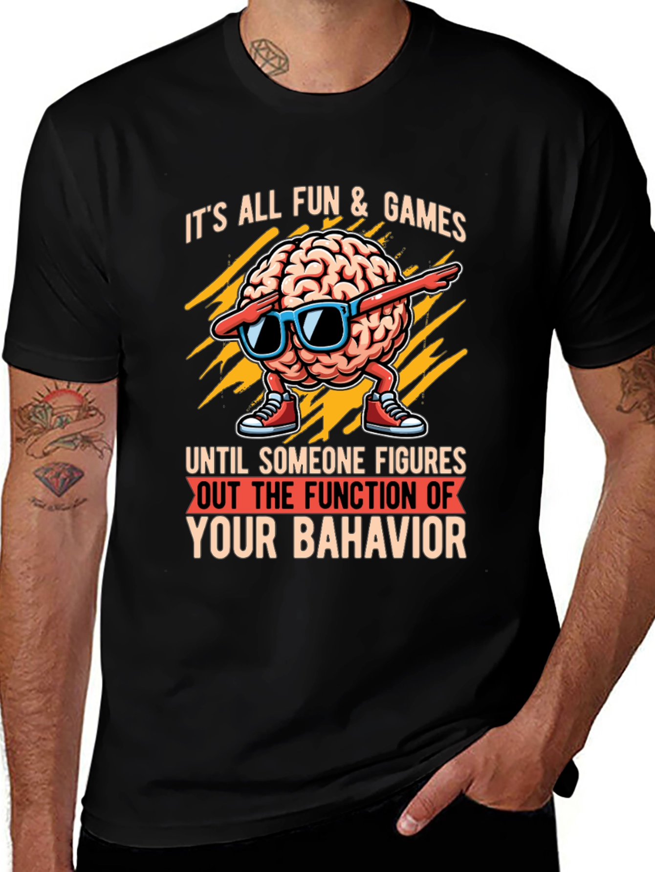 Fun & Games Brain Dab T-Shirt