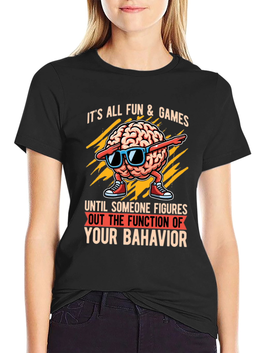Fun & Games Brain Dab T-Shirt