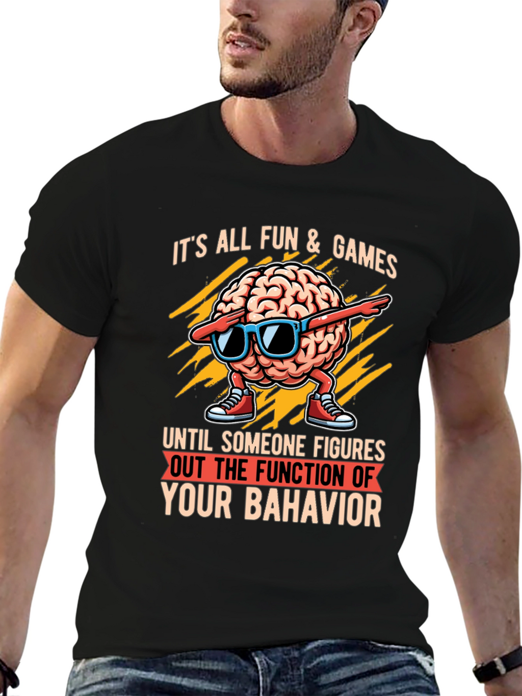 Fun & Games Brain Dab T-Shirt