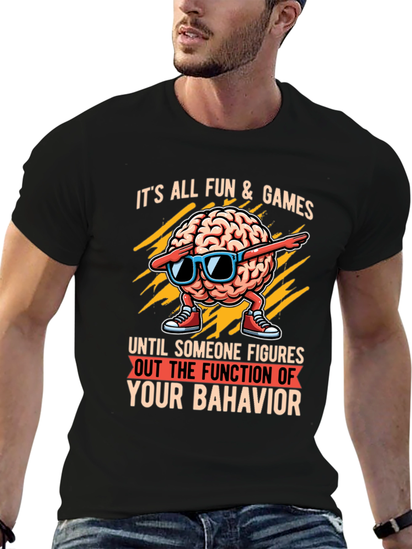 Fun & Games Brain Dab T-Shirt