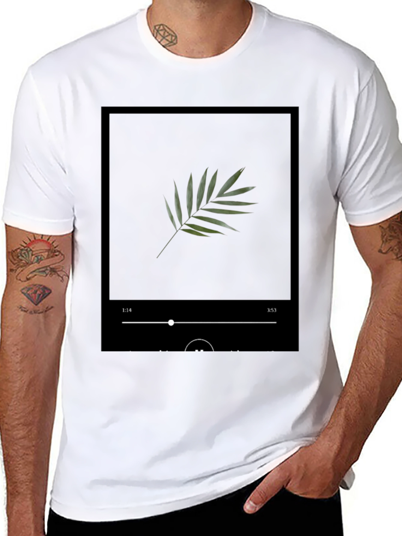 Leaf Music Player T-Shirt