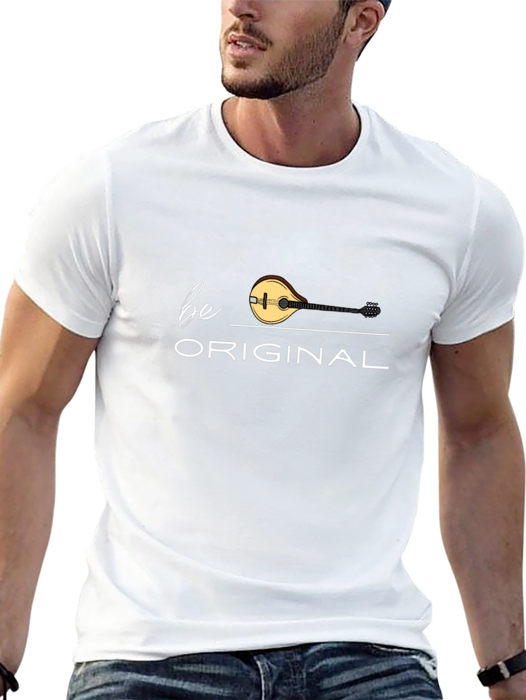 Be Original Mandolin Graphic Tee